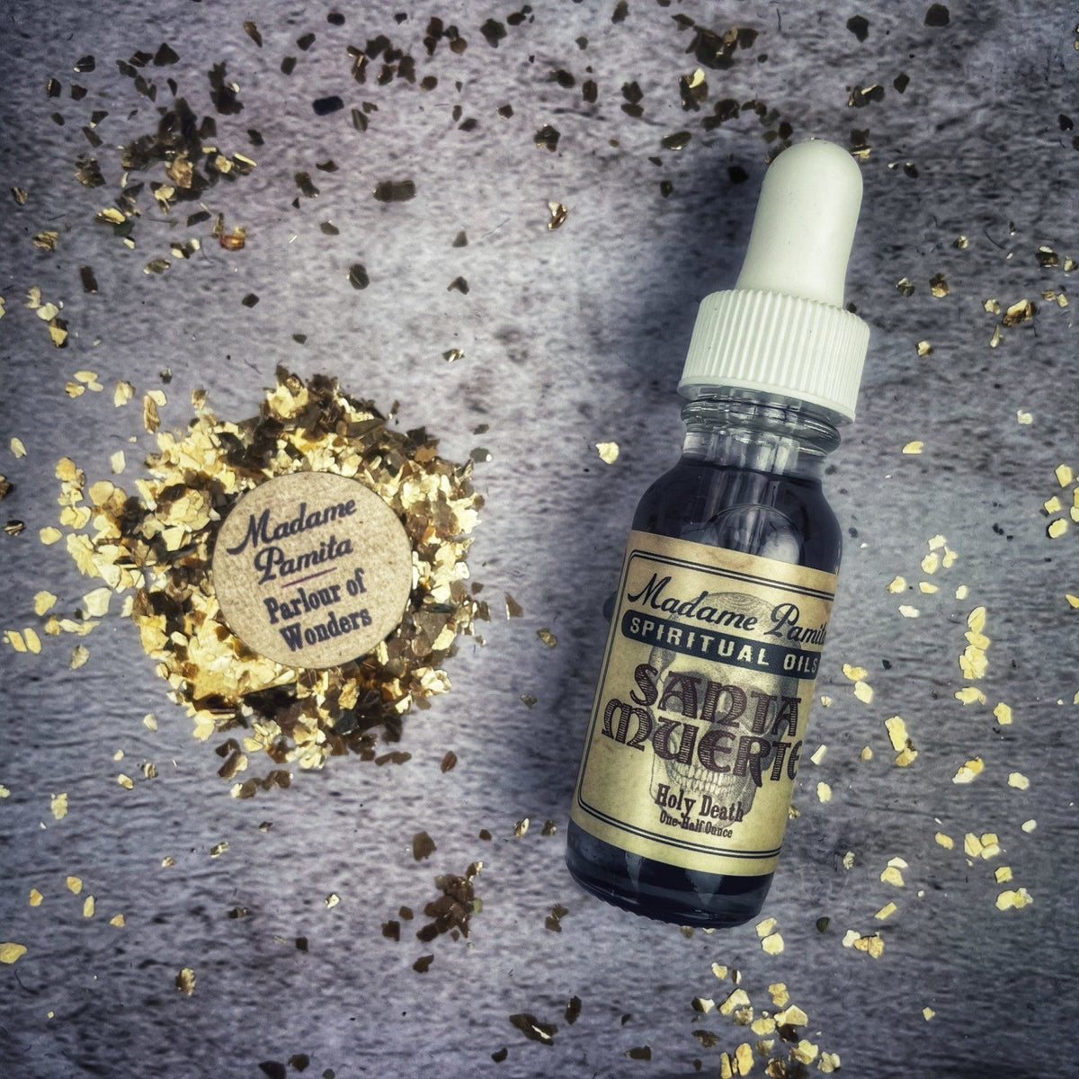 Santa Muerte Oil by Madame Pamita | | Wiccan Center