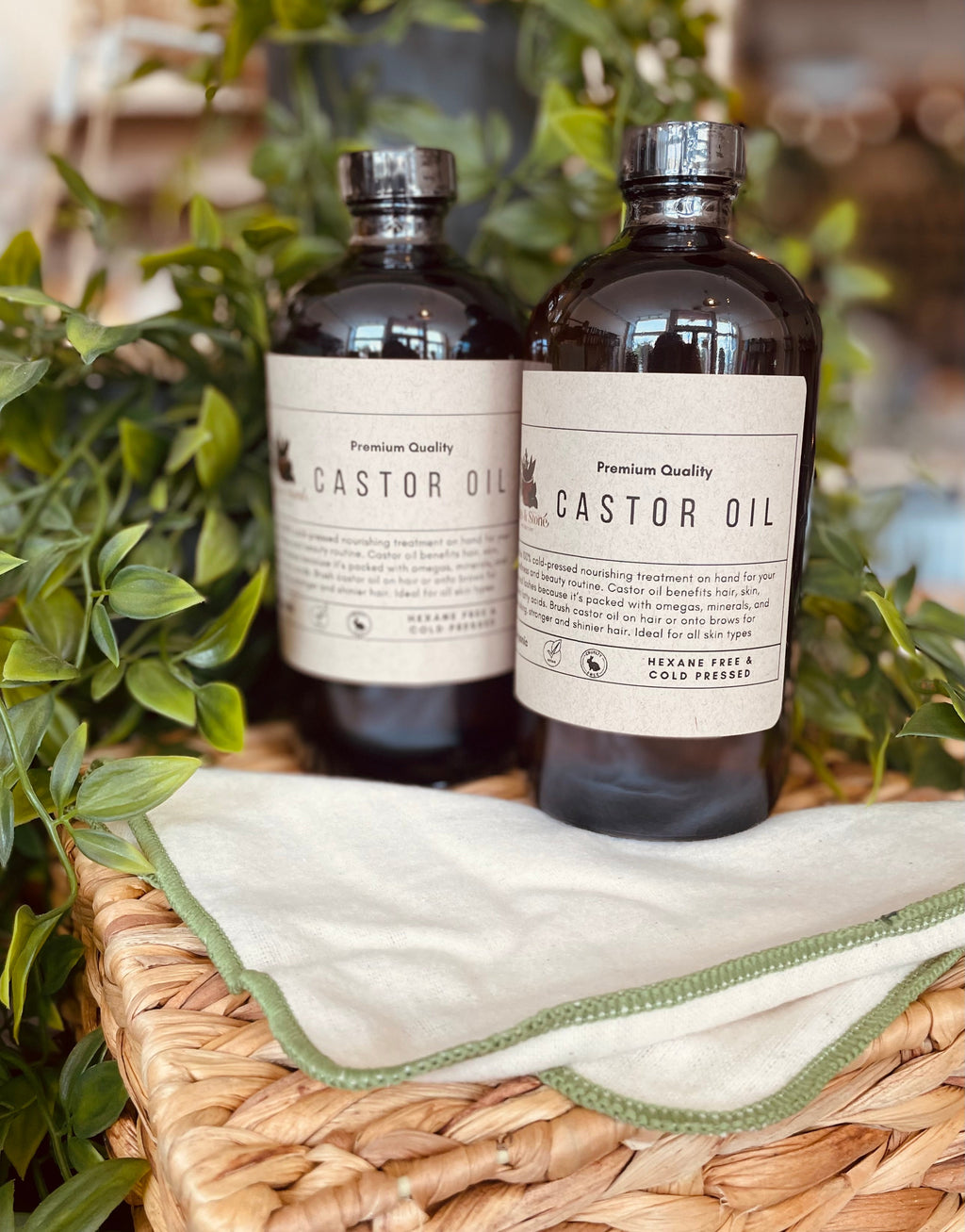 Organic Cold Pressed Castor Oil | Body Care & Wellness | Wiccan Center