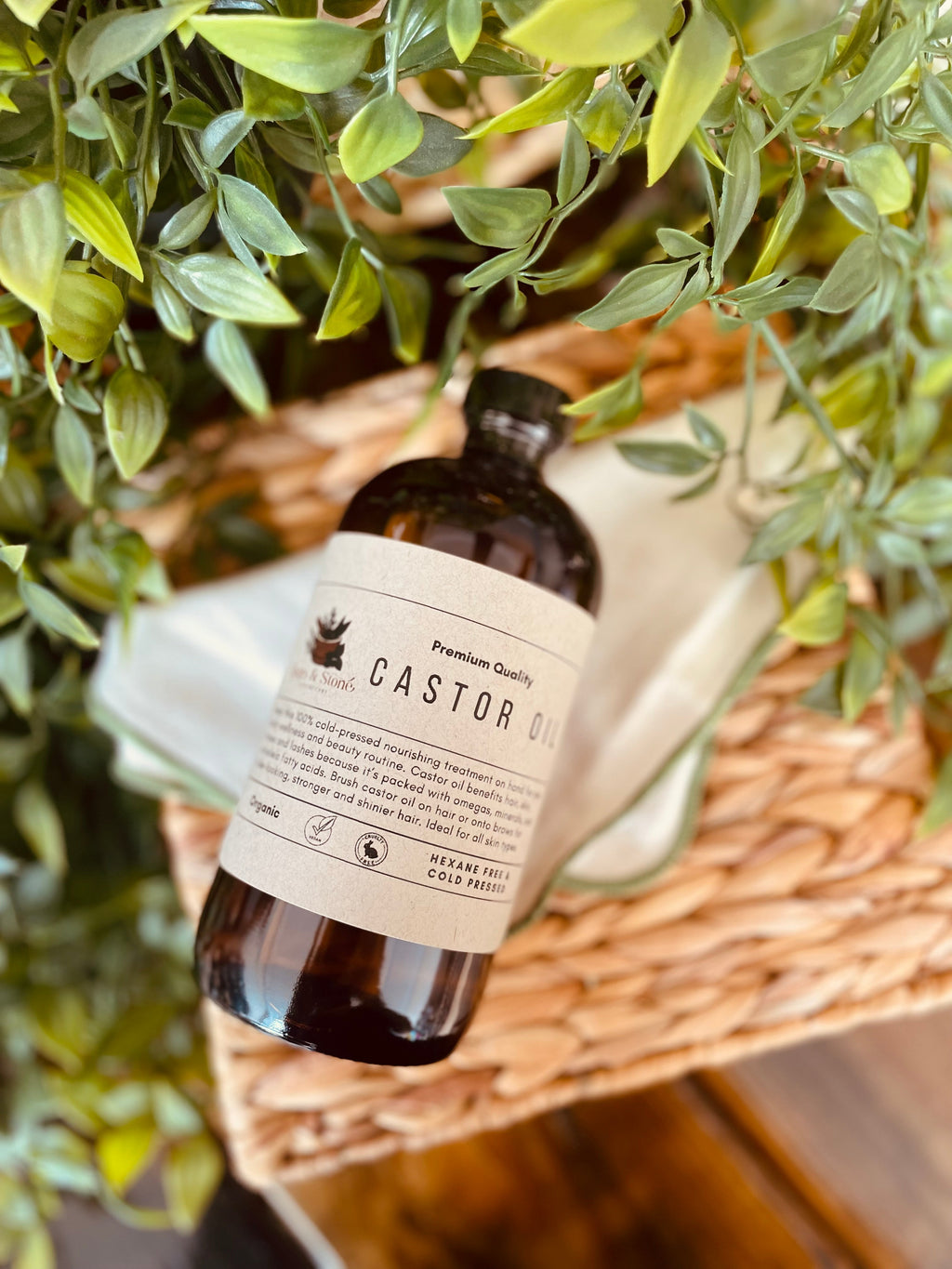 Organic Cold Pressed Castor Oil | Body Care & Wellness | Wiccan Center