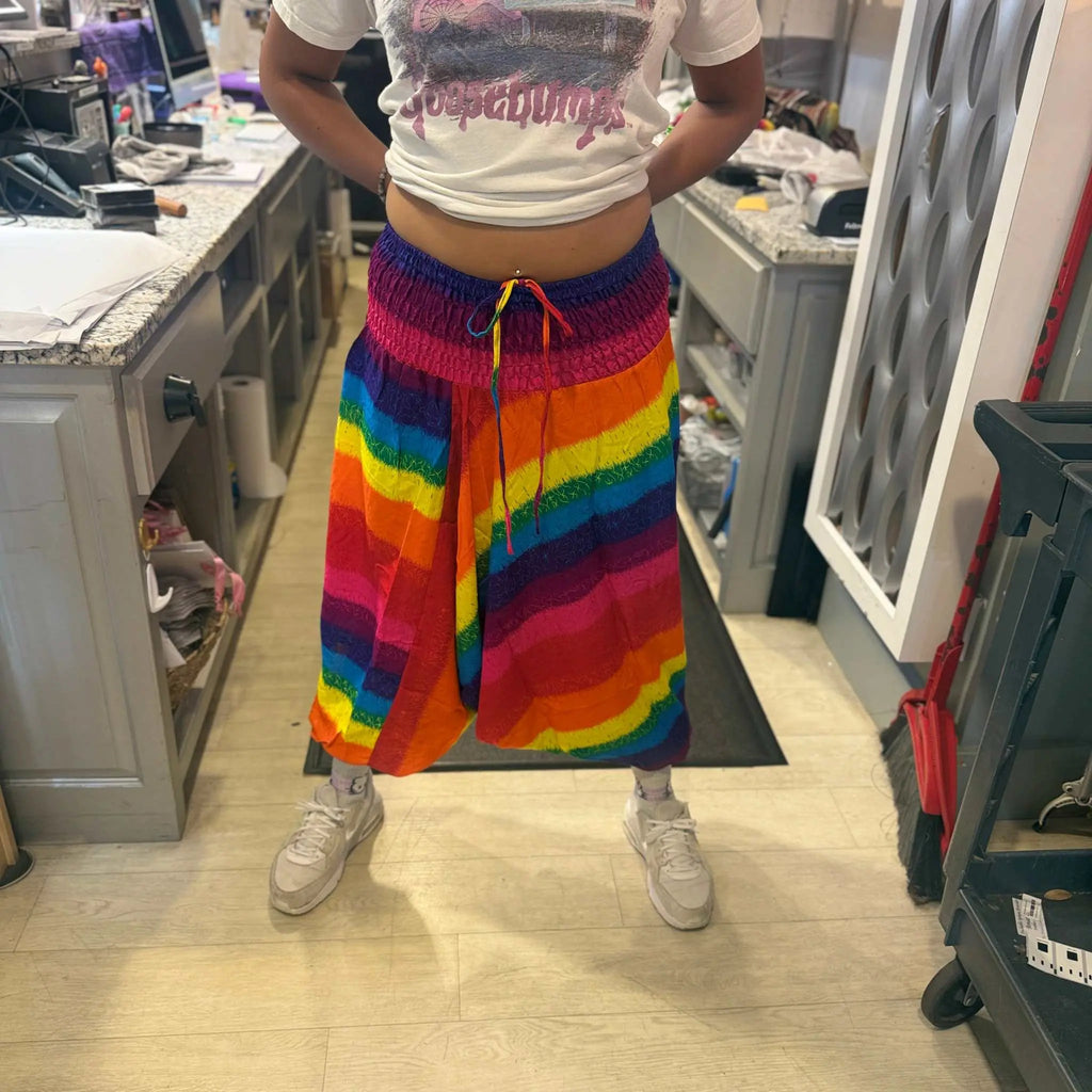 Rainbow Harem Alibaba Onesie Pants | Apparel | Wiccan Center