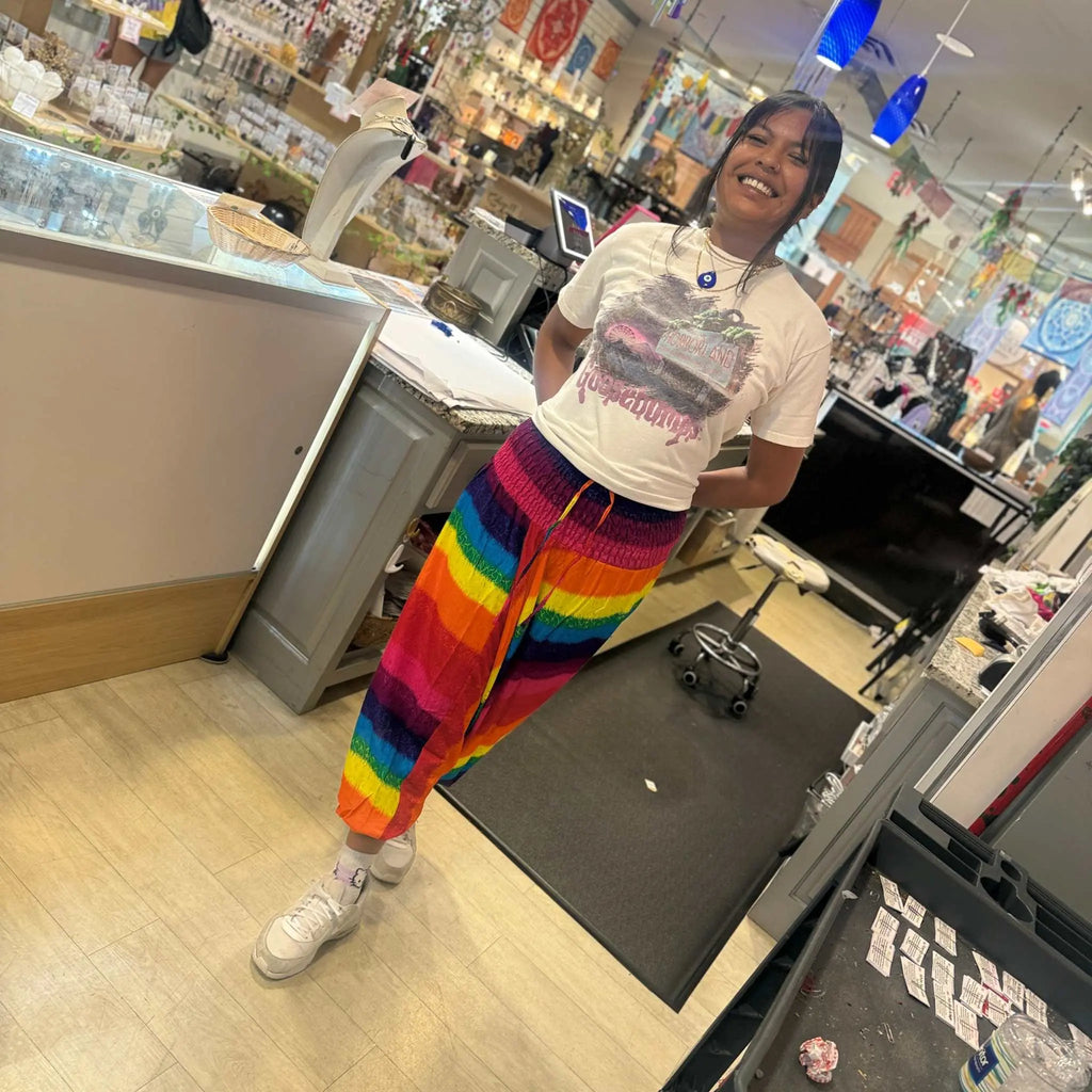 Rainbow Harem Alibaba Onesie Pants | Apparel | Wiccan Center