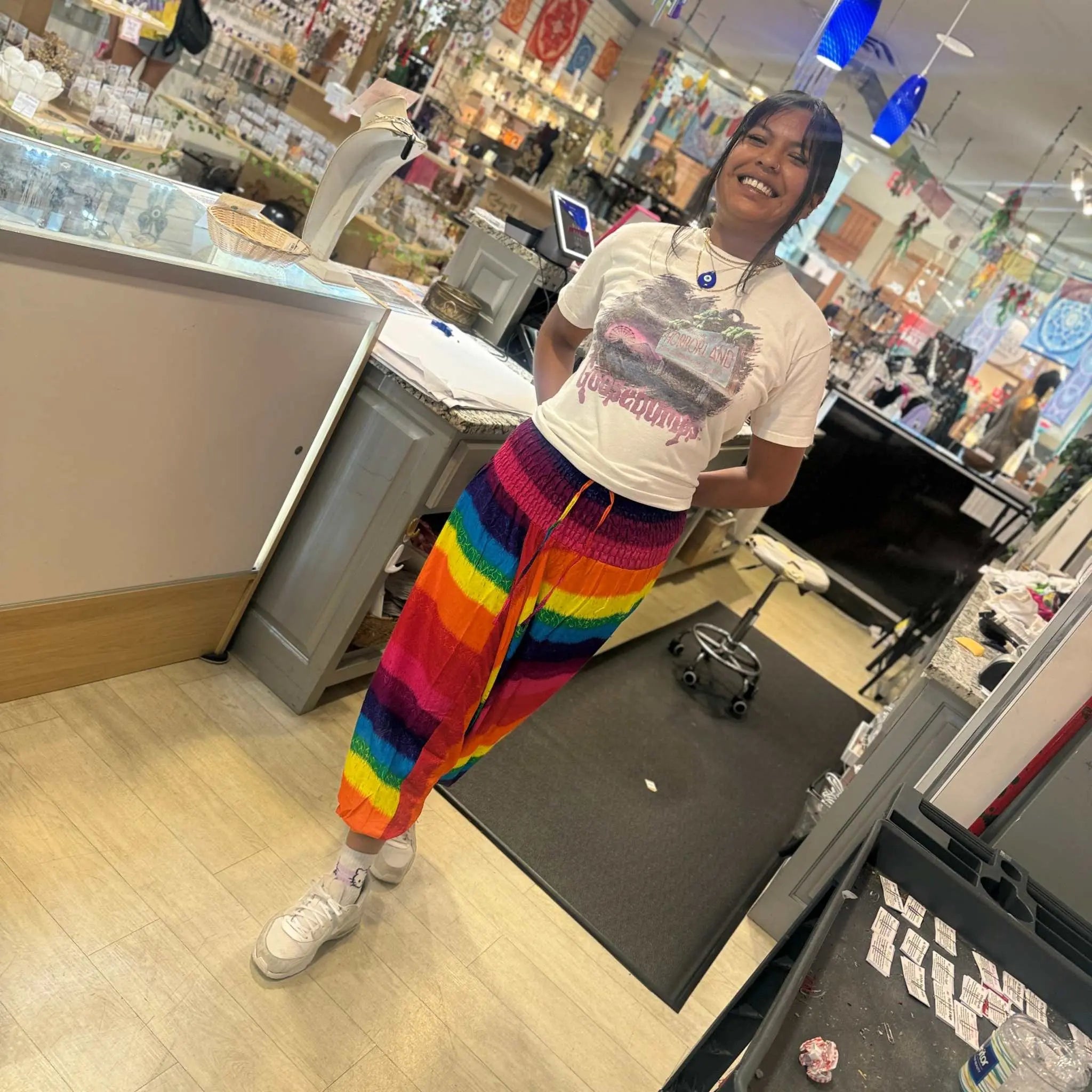 Rainbow Harem Alibaba Onesie Pants | Apparel | Wiccan Center