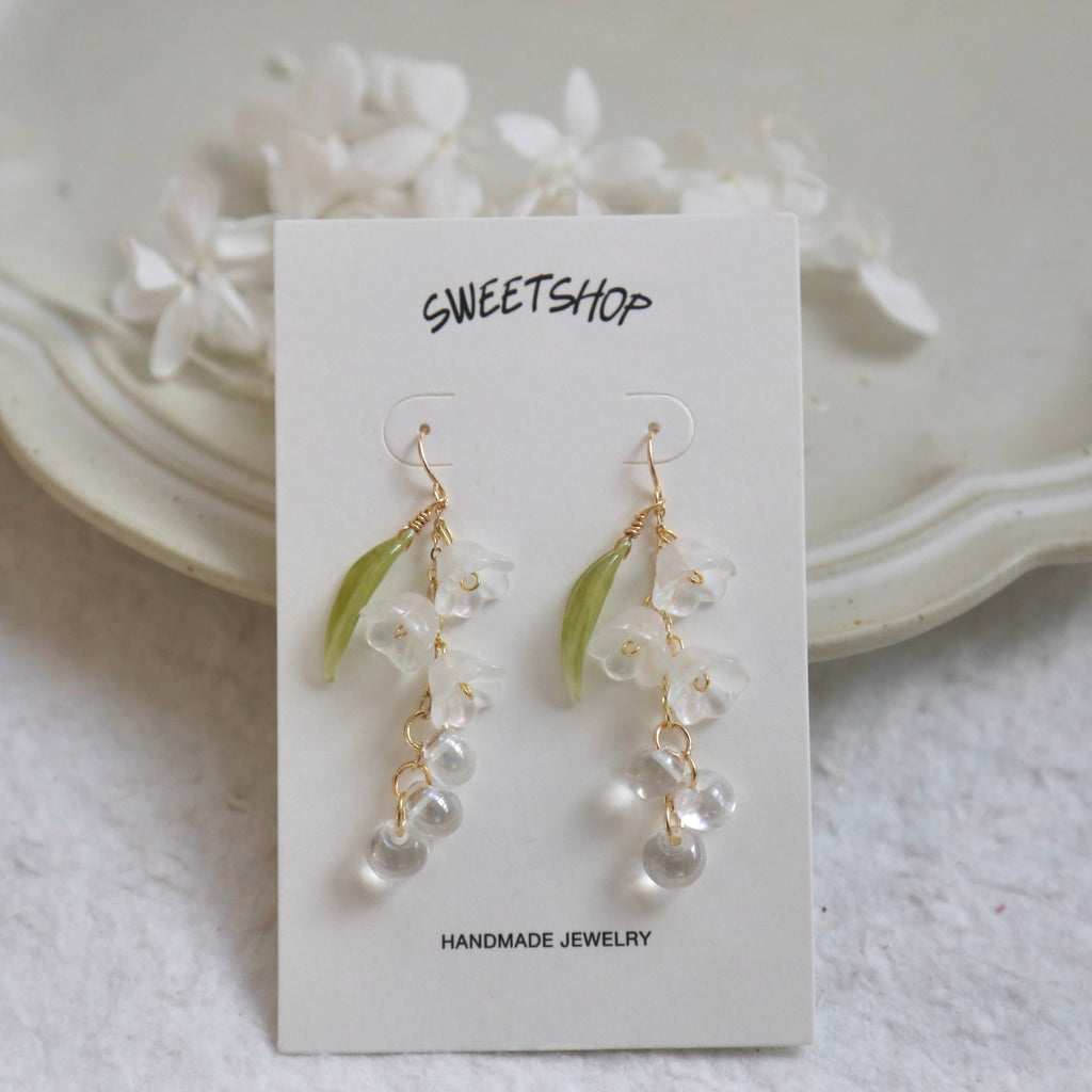 SALE - Lily Of The Valley Earrings | Earrings | Wiccan Center