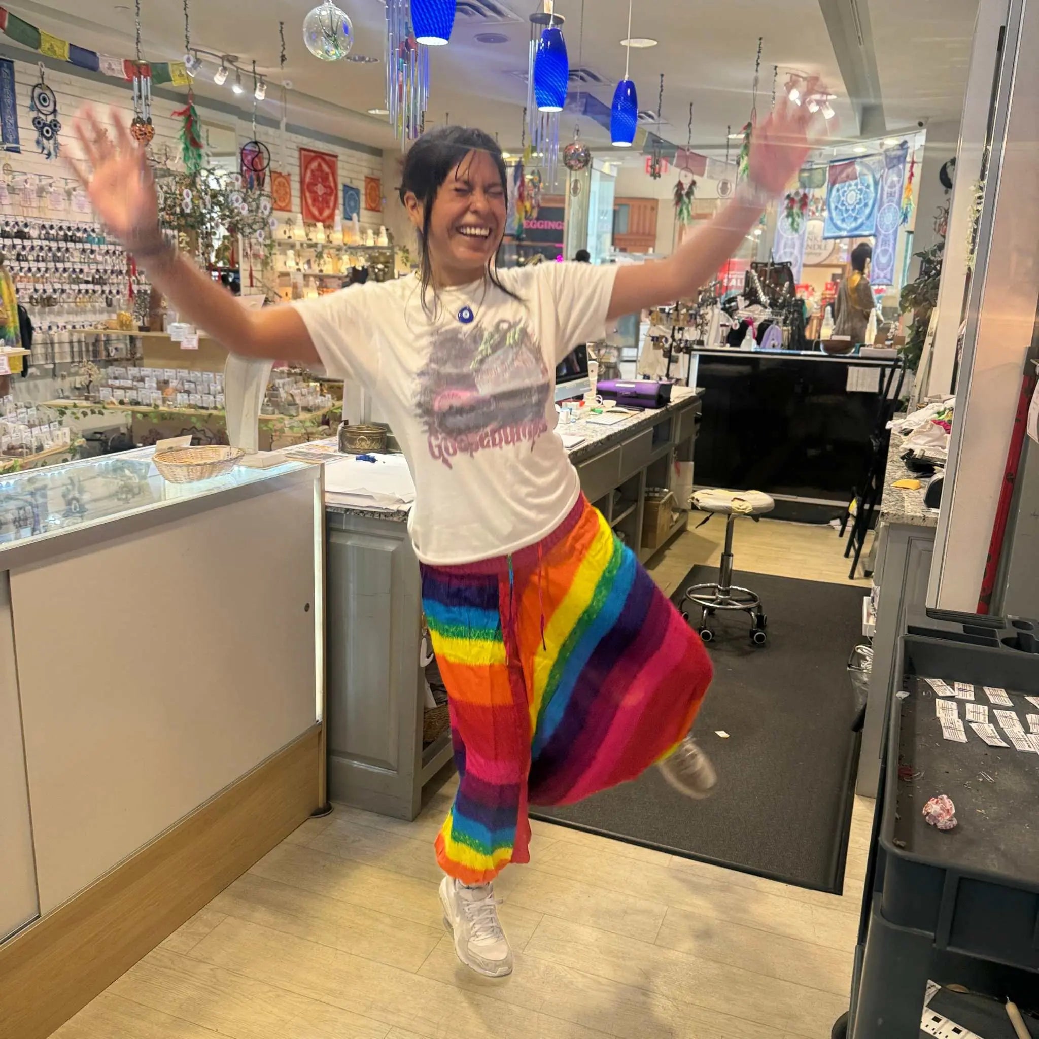 Rainbow Harem Alibaba Onesie Pants | Apparel | Wiccan Center