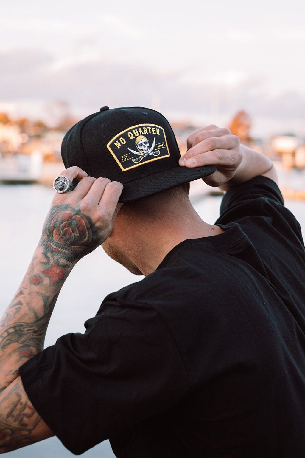 No Quarter Snapback | hat | Wiccan Center
