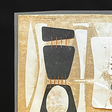 Abstract Mixed Media Paper Collage - Joe Downing