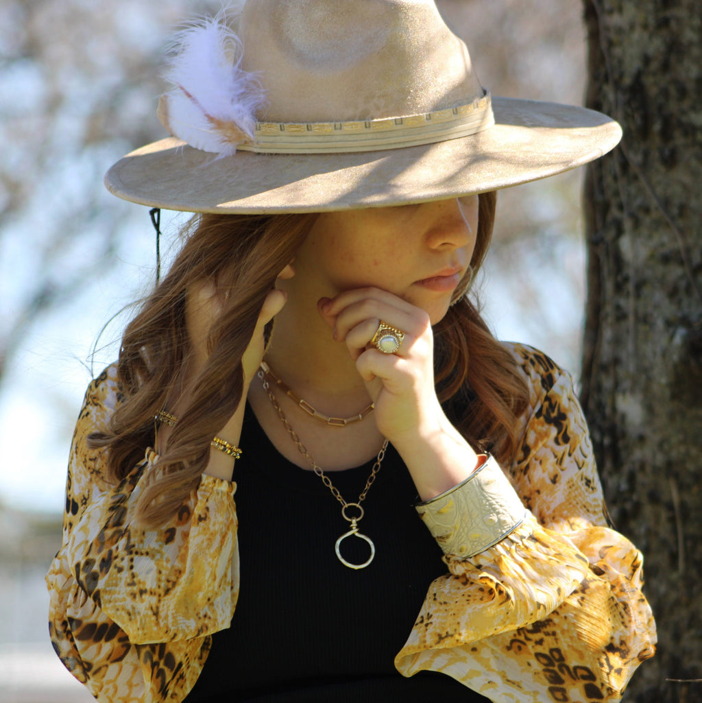Freshwater Pearl Cuff Statement Ring 012t | Ring | Wiccan Center