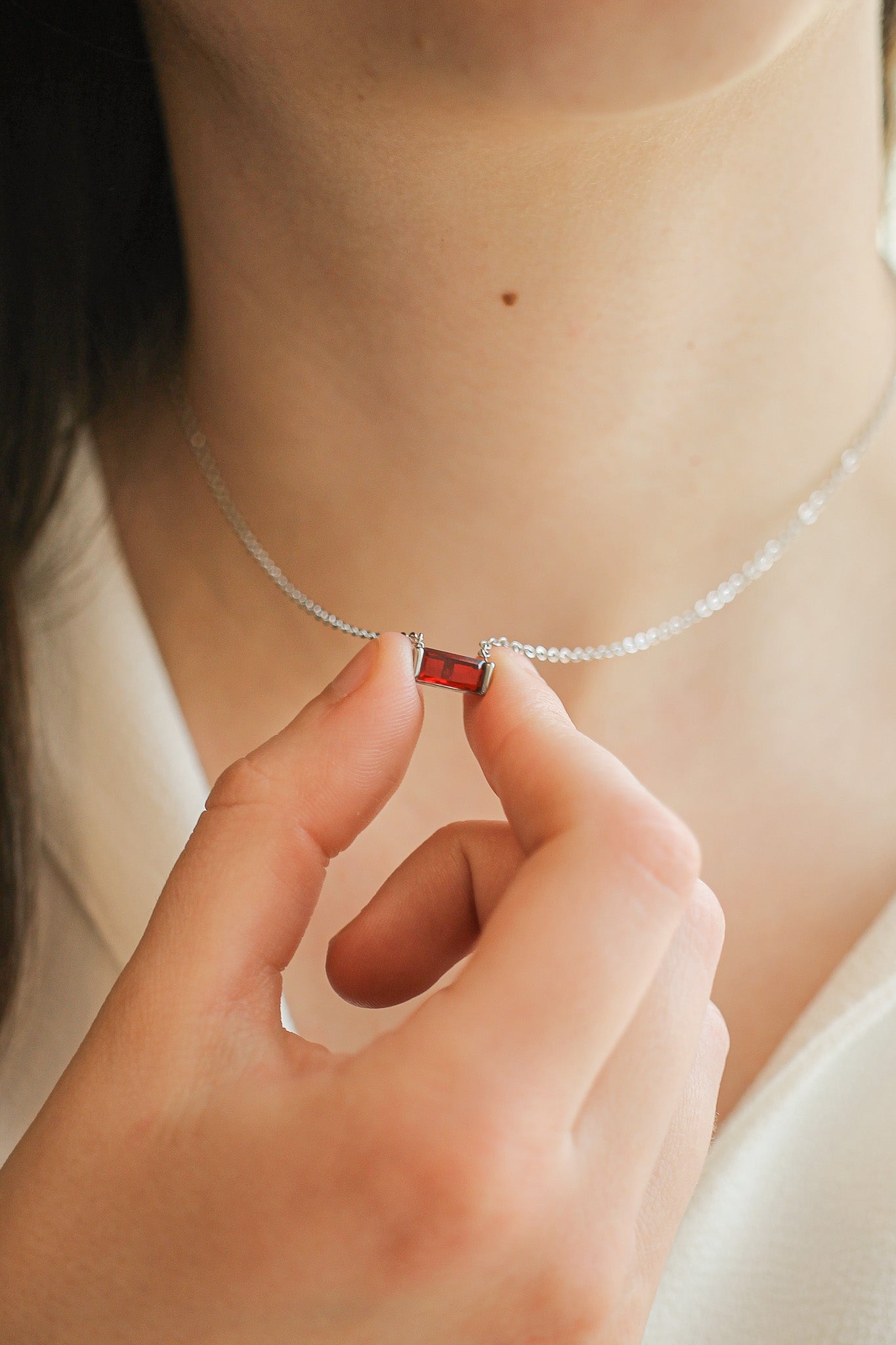 CZ Birthstone Necklace | Necklace | Wiccan Center