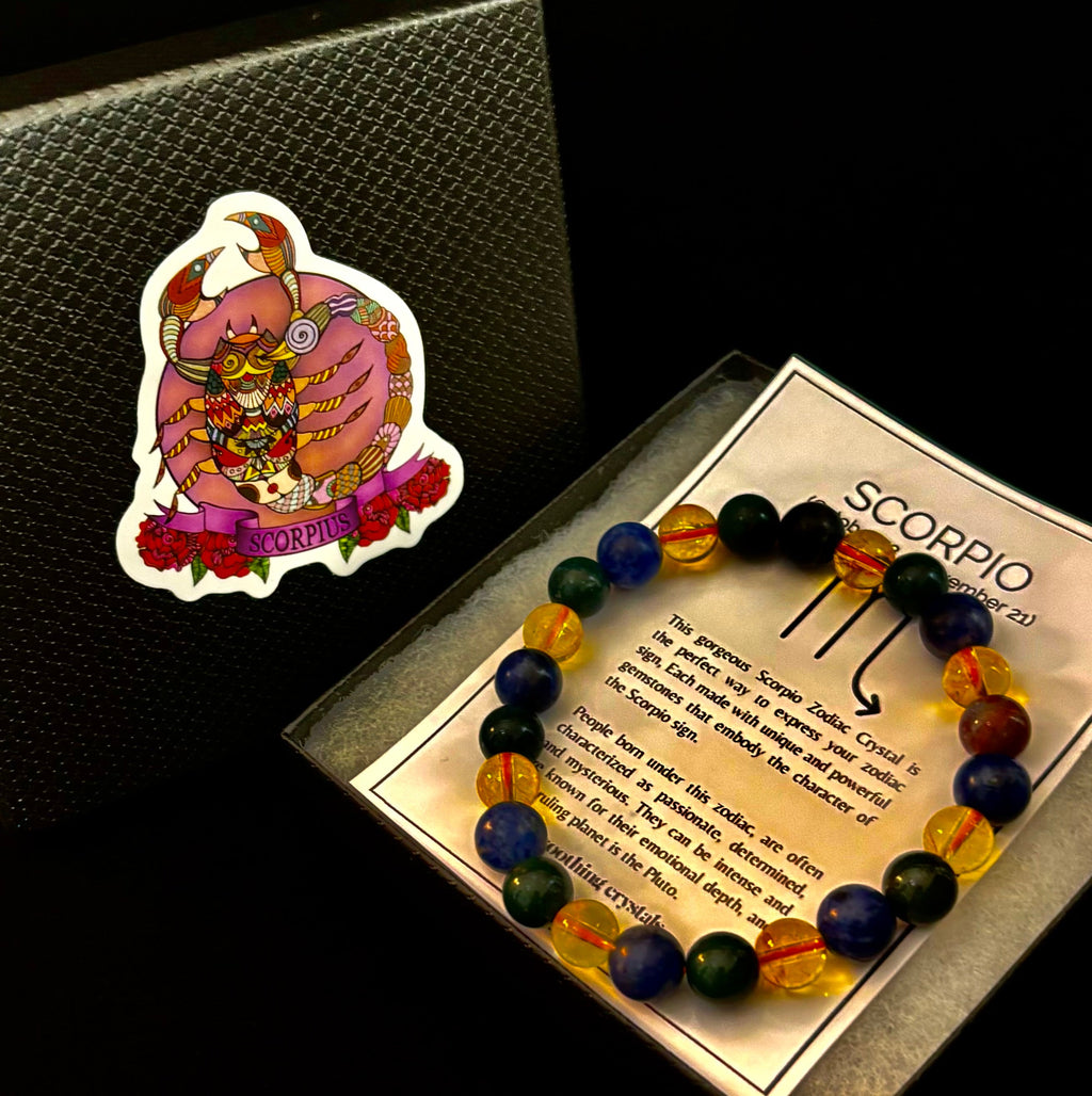 The Celestial Signatures Collection | Custom Gemstone Zodiac Bracelets