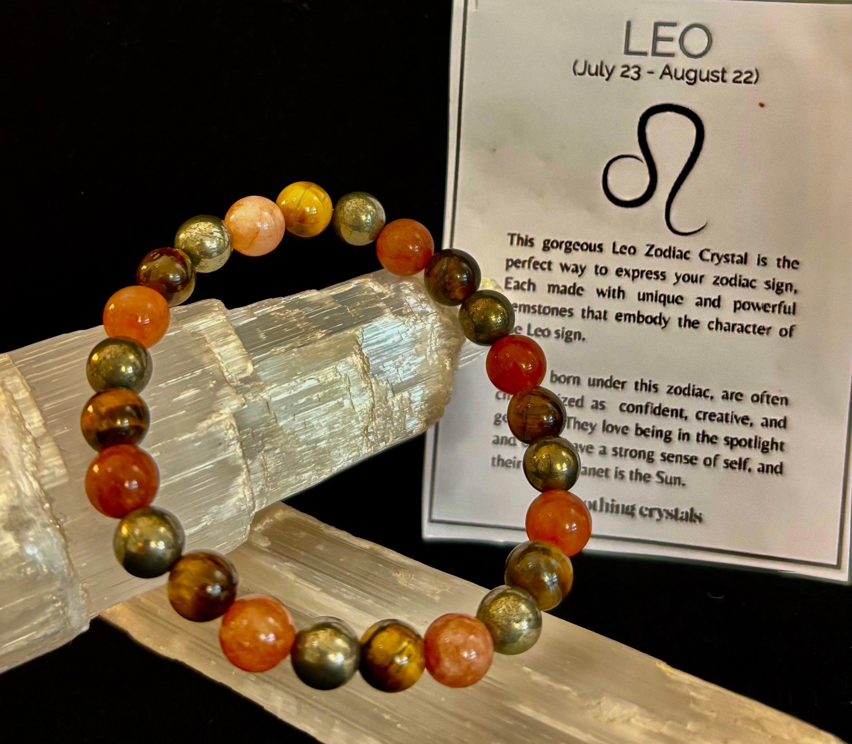 The Celestial Signatures Collection | Custom Gemstone Zodiac Bracelets