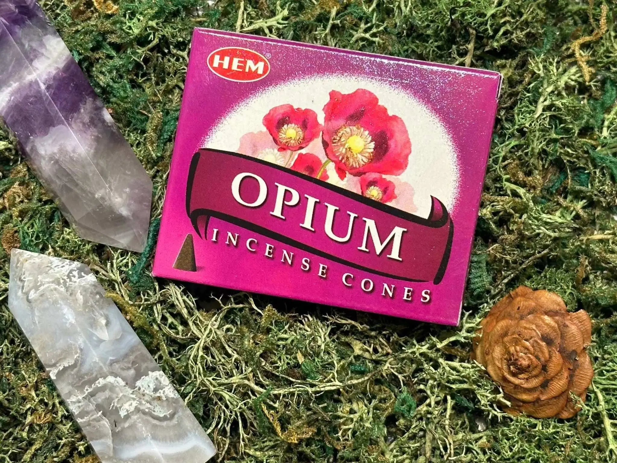 Incense Cones - Opium | Incense Cones | Wiccan Center