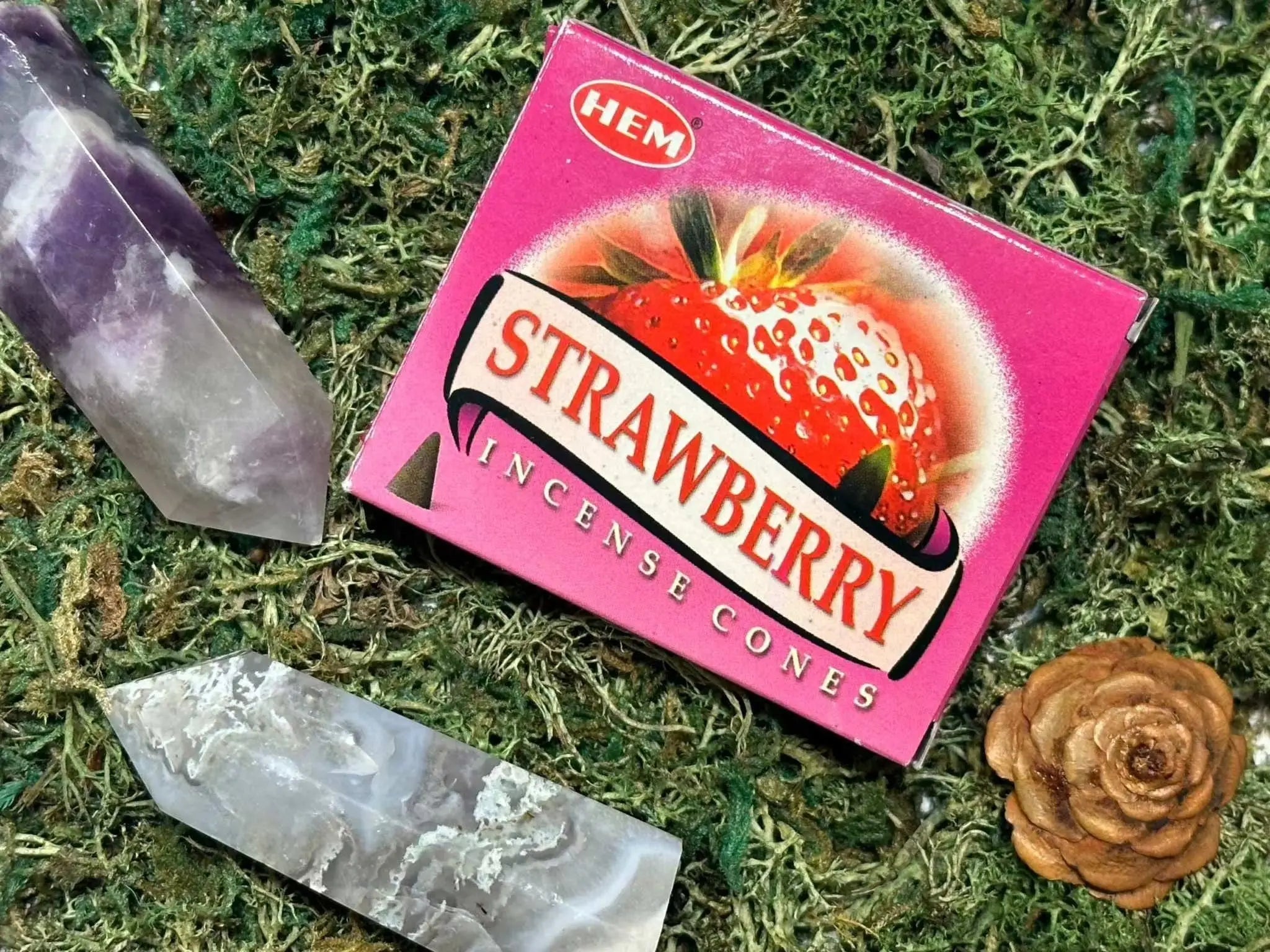 Incense Cones - Strawberry | Incense Cones | Wiccan Center
