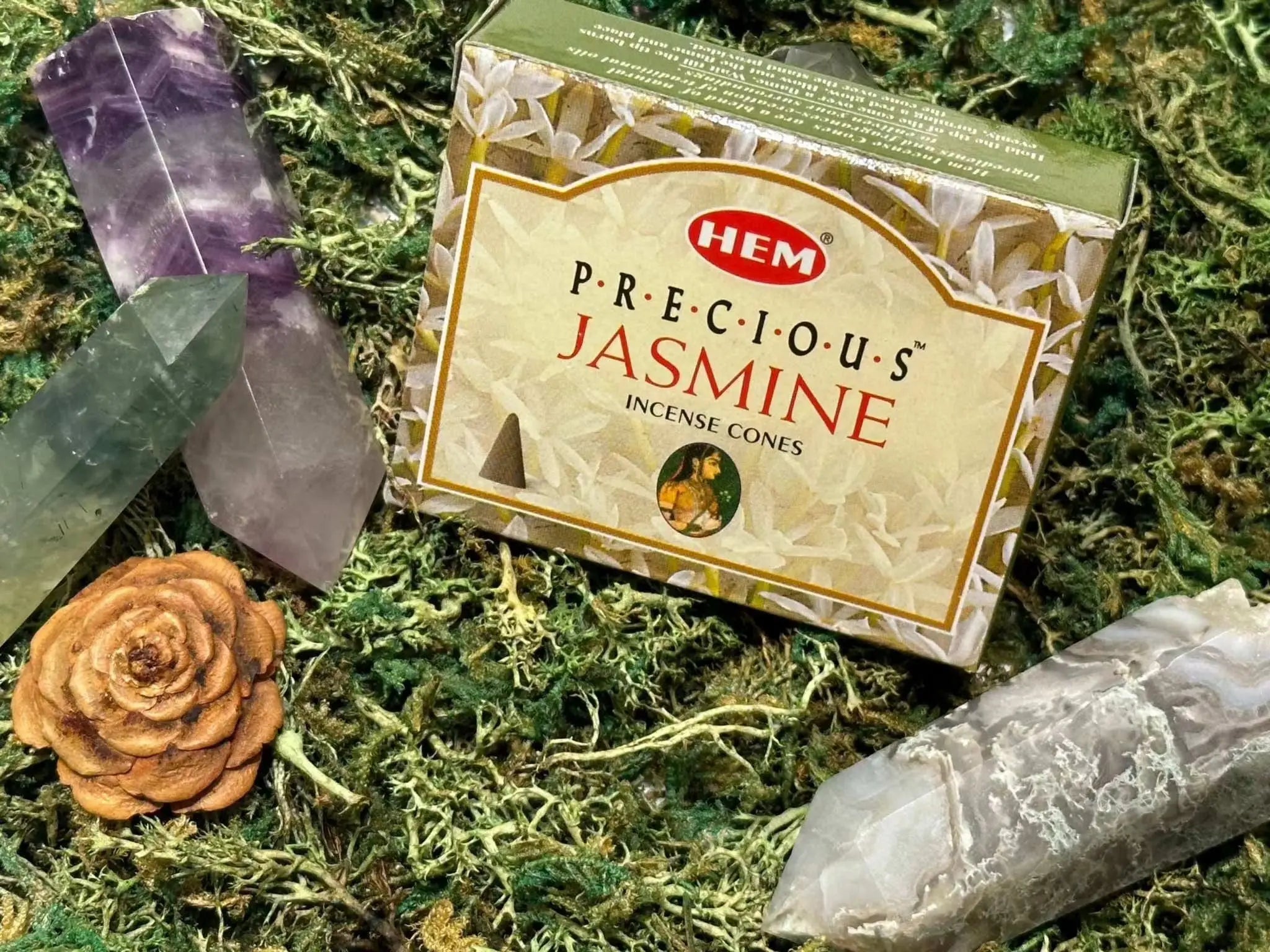 Incense Cones - Precious Jasmine | Incense Cones | Wiccan Center