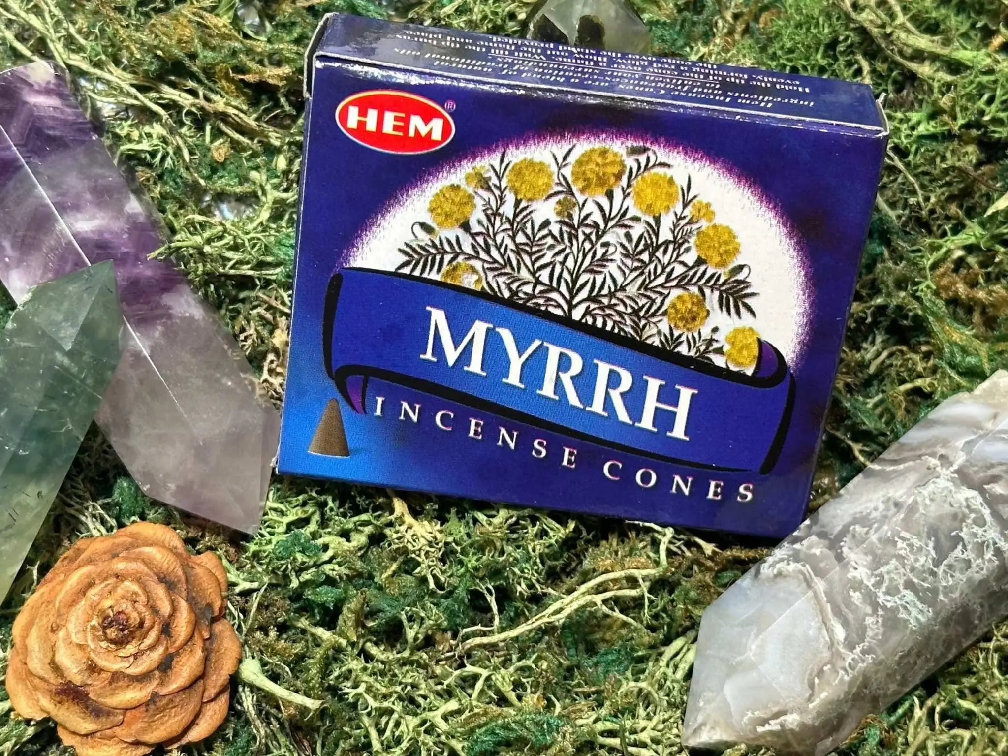 Incense Cones - Myrrh | Incense Cones | Wiccan Center