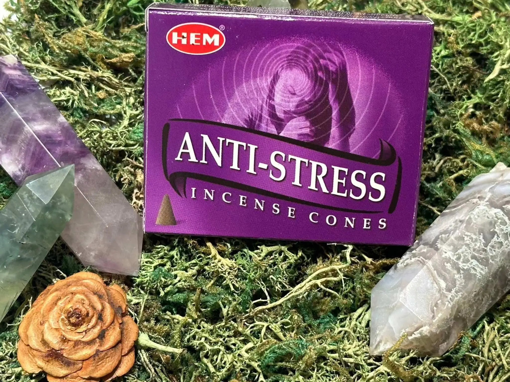 Incense Cones - Anti Stress | Incense Cones | Wiccan Center