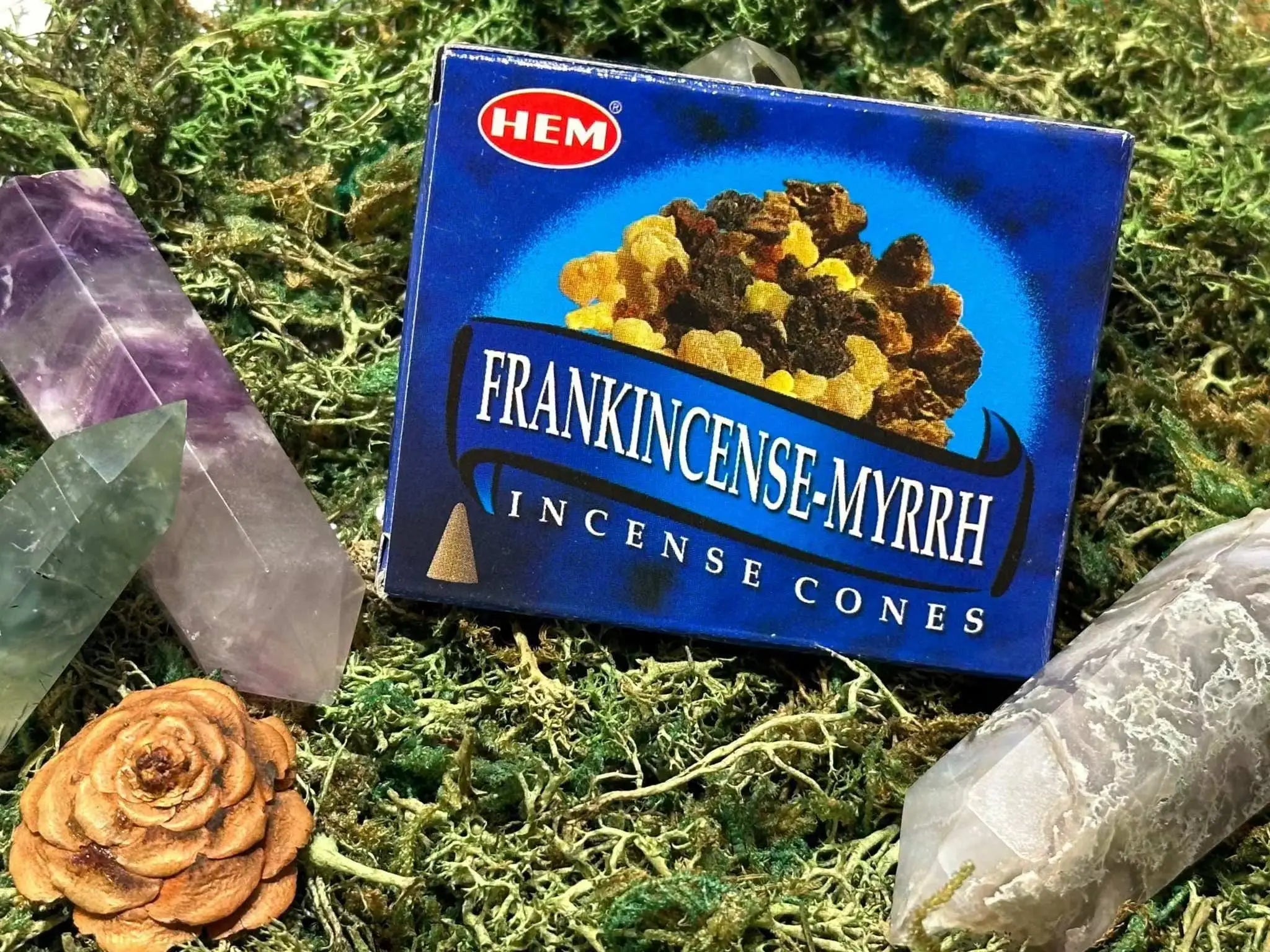 Incense Cones - Frankincense Myrrh | Incense Cones | Wiccan Center