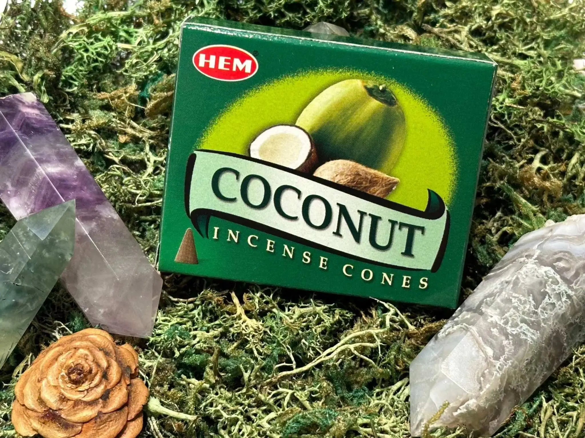 Incense Cones - Coconut | Incense Cones | Wiccan Center