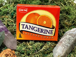 Incense Cones - Tangerine | Incense Cones | Wiccan Center