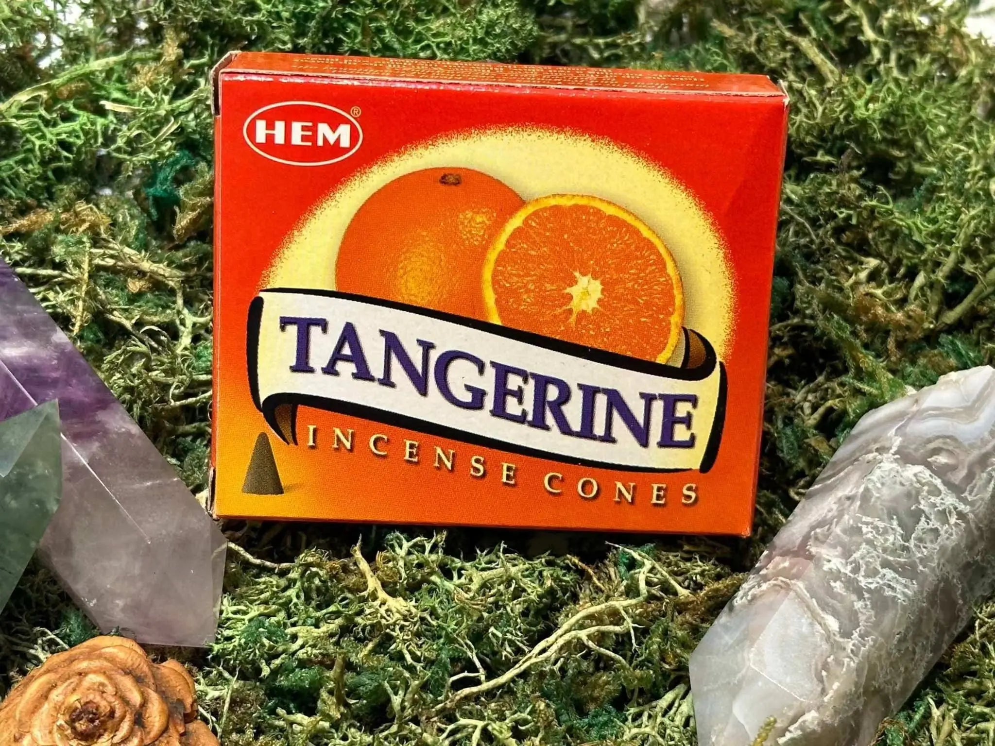 Incense Cones - Tangerine | Incense Cones | Wiccan Center