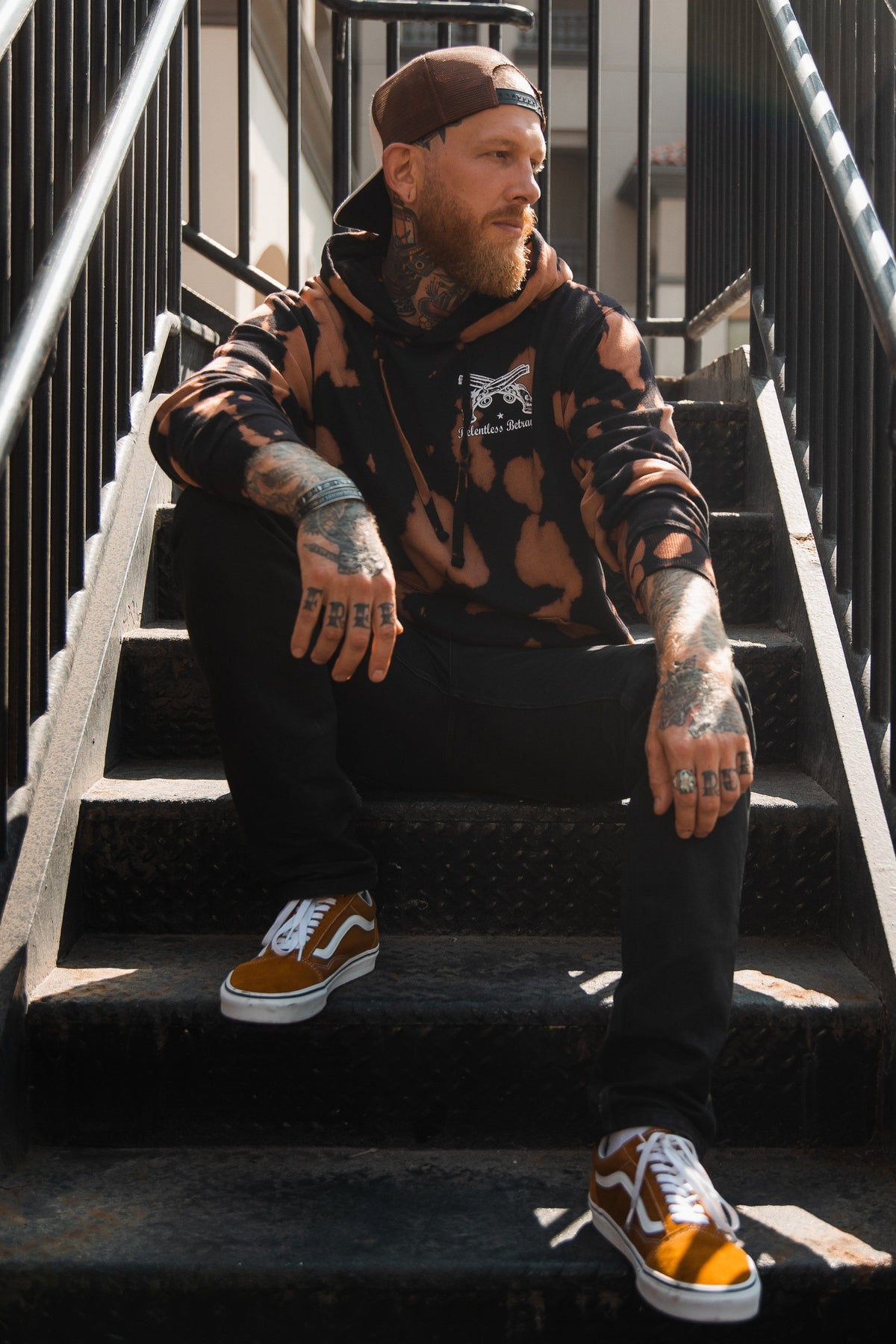 No Prey, No Pay Bleach Wash Hoodie | | Wiccan Center