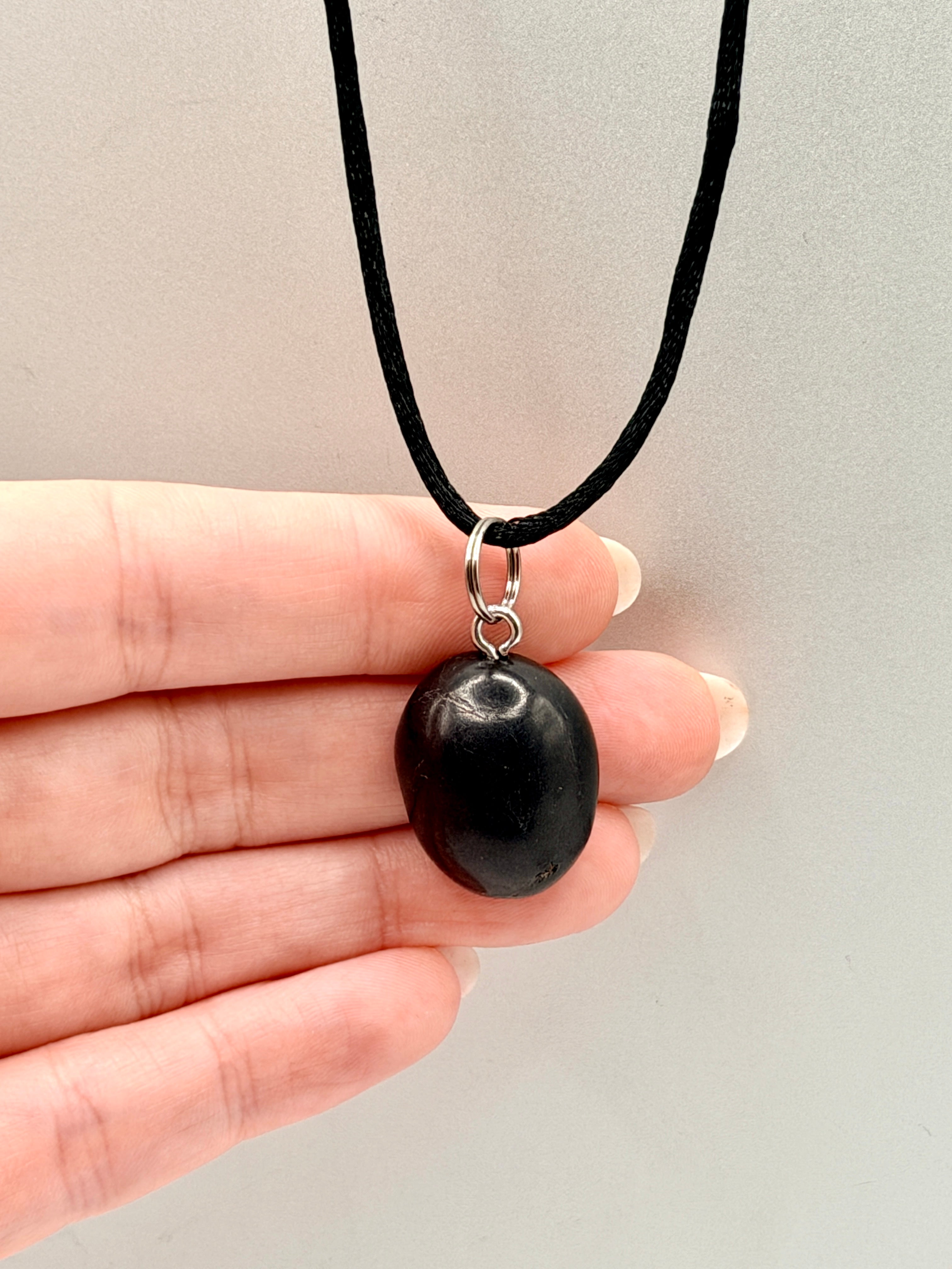 SHUNGITE PENDANTS! HURRY WHILE SUPPLIES LAST! - EMF Protection - Hand Cut Genuine Natural Shungite Pendant High Quality Black Lustrous Gemstone from Russia | | Wiccan Center