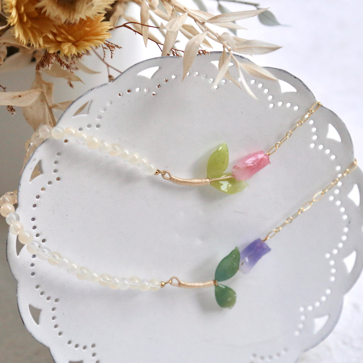 Tulip Necklaces