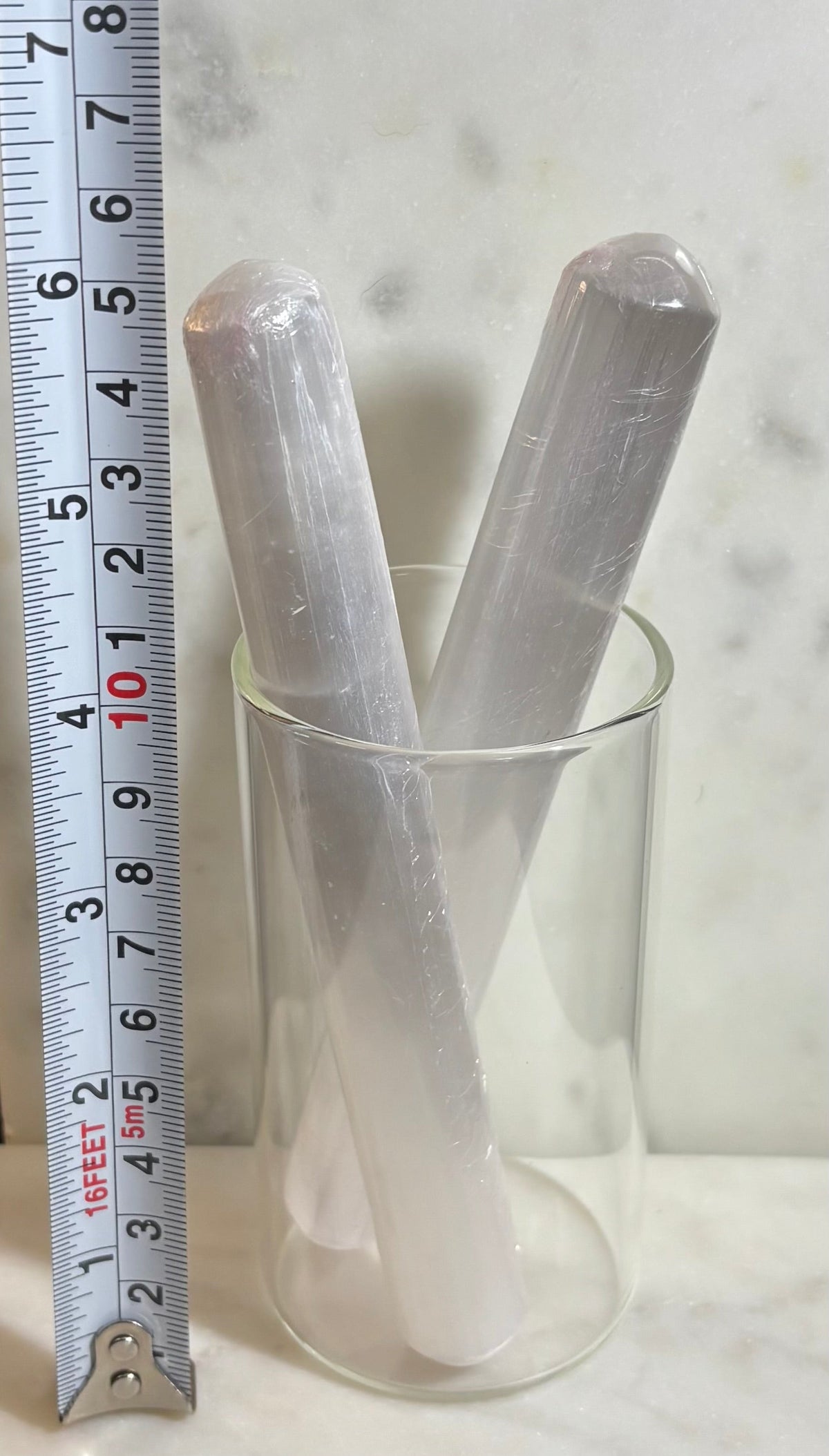 The Sacred Light Selenite Massage Wand | 6" Moroccan Energy Cleansing & Reflexology Wand | | Wiccan Center