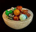 The Sacred Nightstand Selenite Cleansing Bowl | 3" Moroccan Crystal Charging & Ring Dish | | Wiccan Center