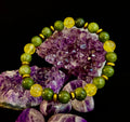 The Prosperity & Growth Touchstone | Green Jade & Citrine Intention Bracelet | | Wiccan Center