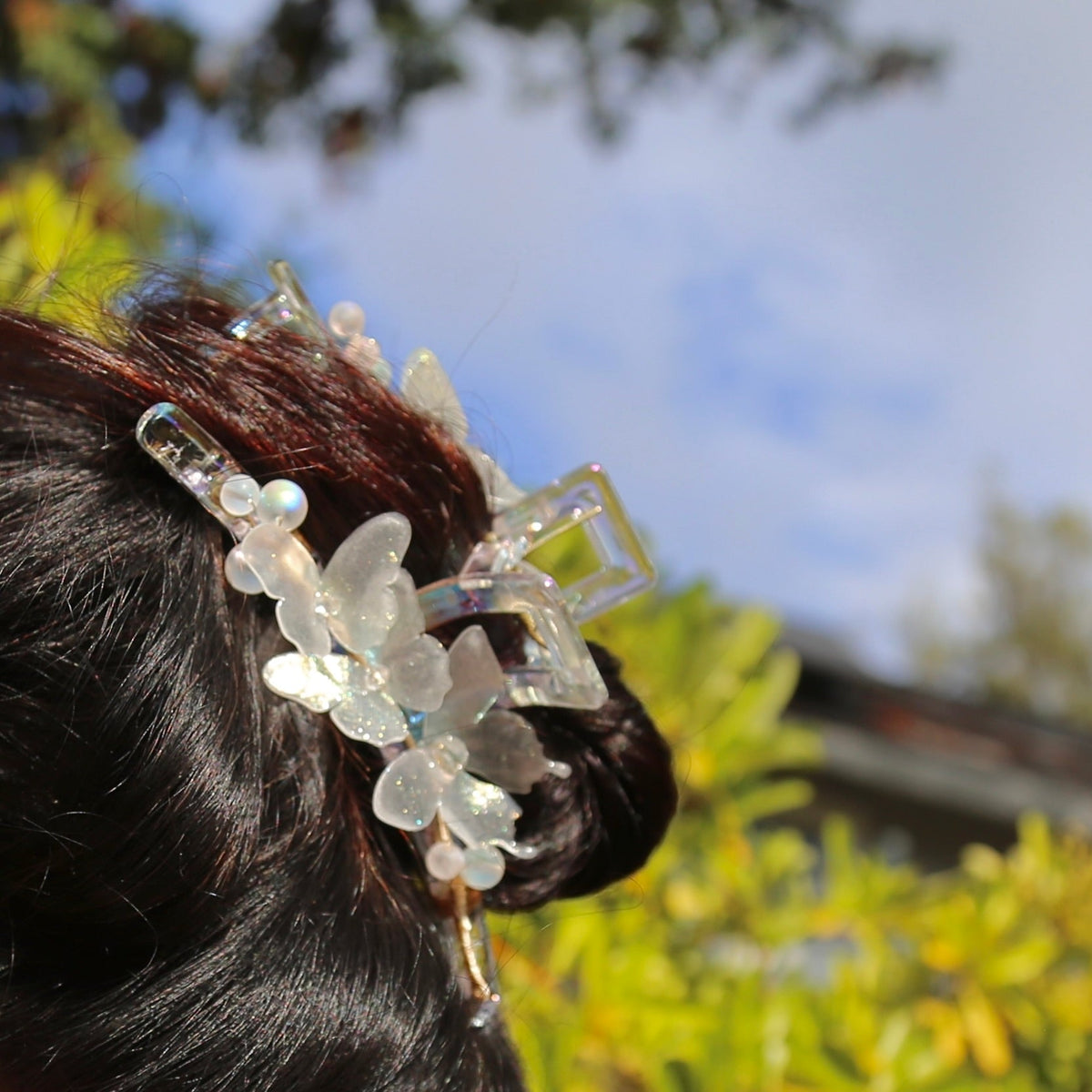 SALE - Butterfly Hair Claw | | Wiccan Center