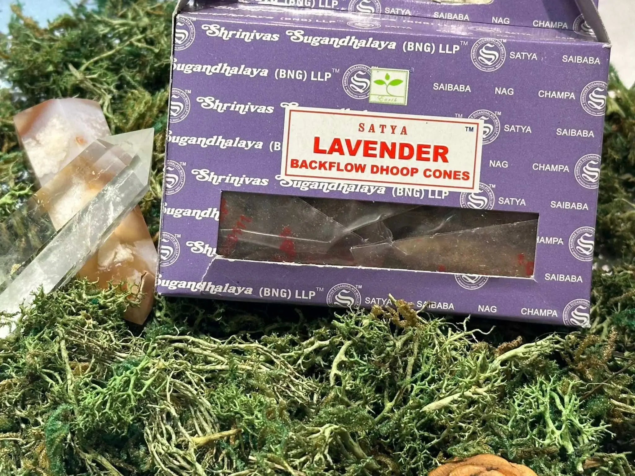 Backflow Incense Cones - Satya | Incense Cones | Wiccan Center