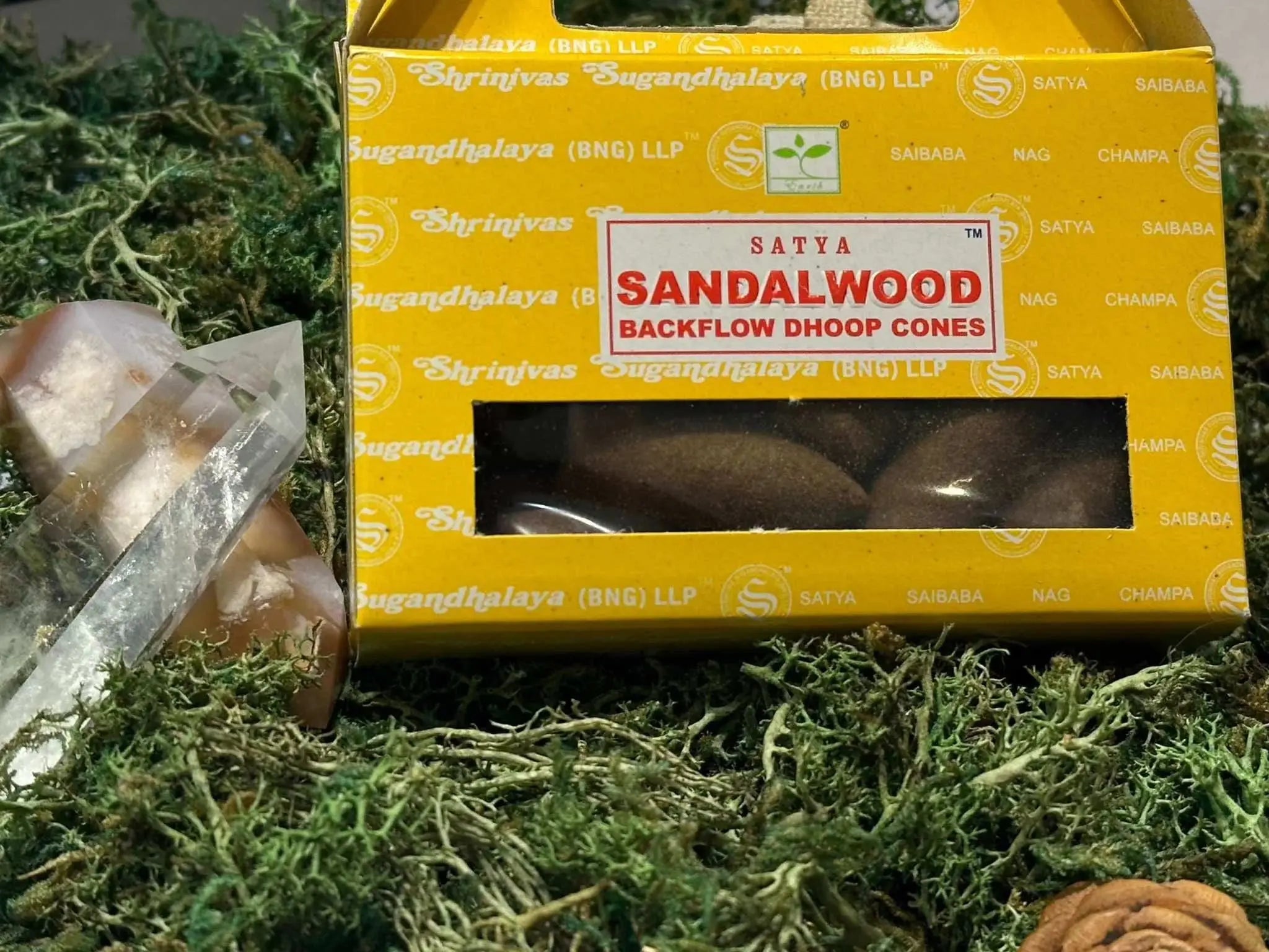 Backflow Incense Cones - Satya | Incense Cones | Wiccan Center