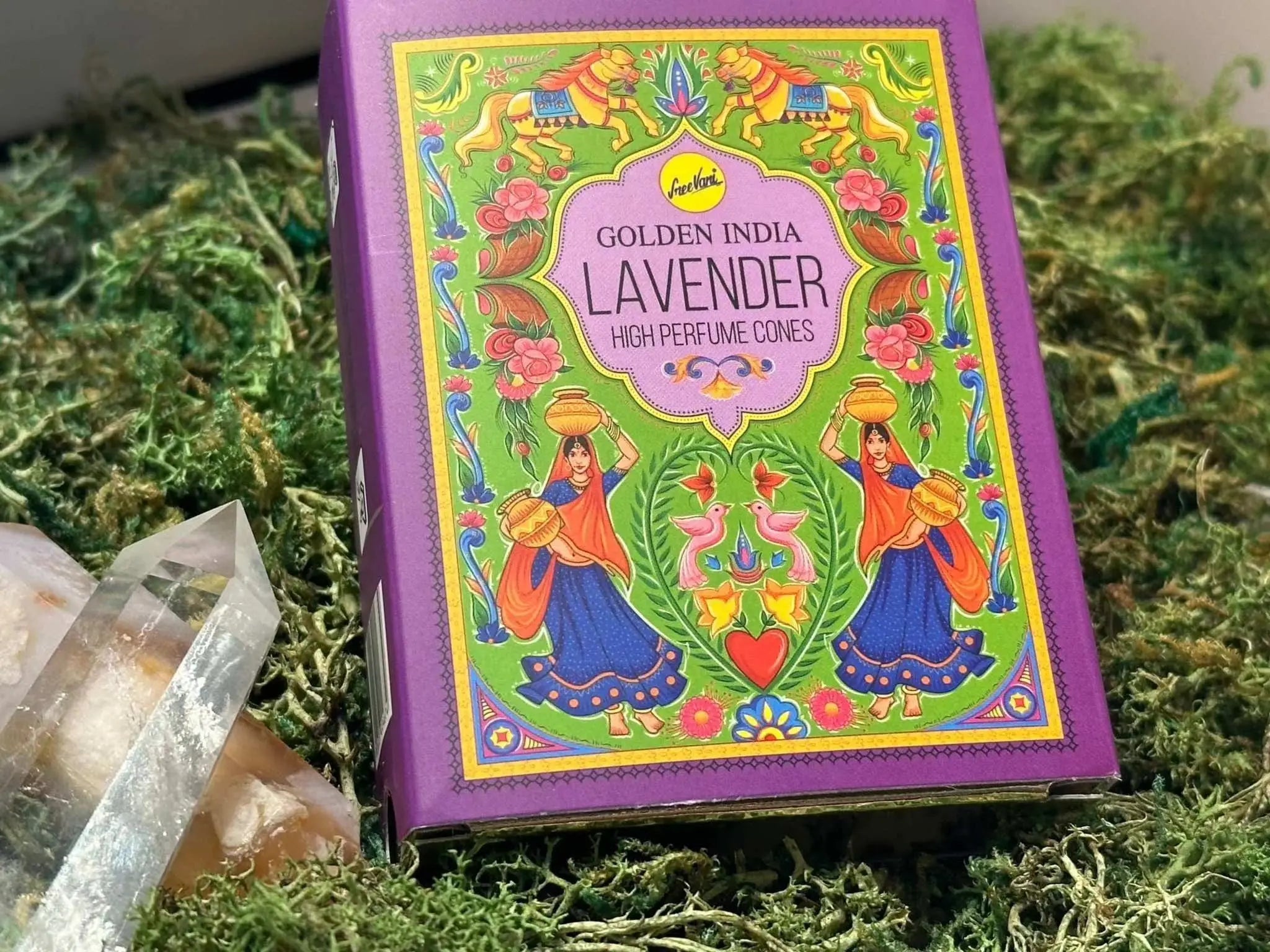 Golden India Backflow Cones | Incense Cones | Wiccan Center
