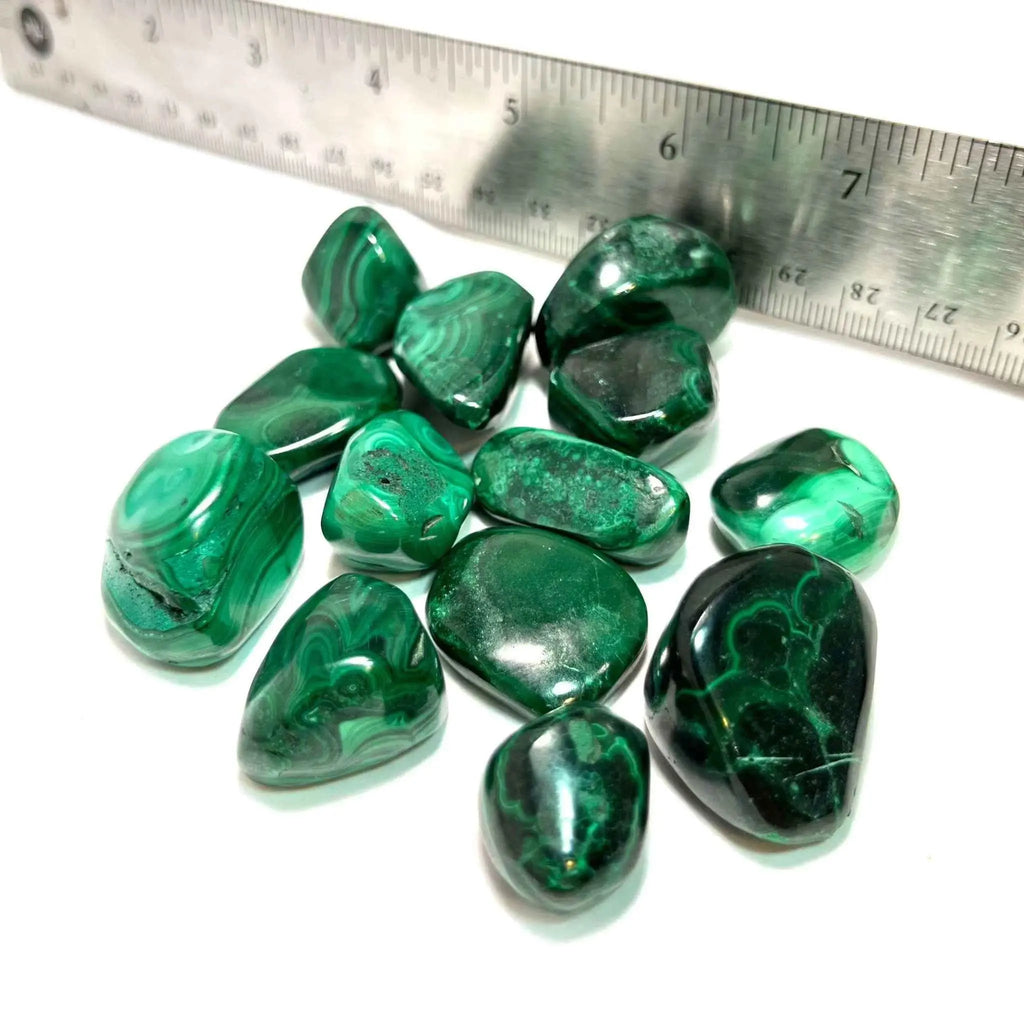 Malachite Tumbled Stone | Tumbled Stones | Wiccan Center