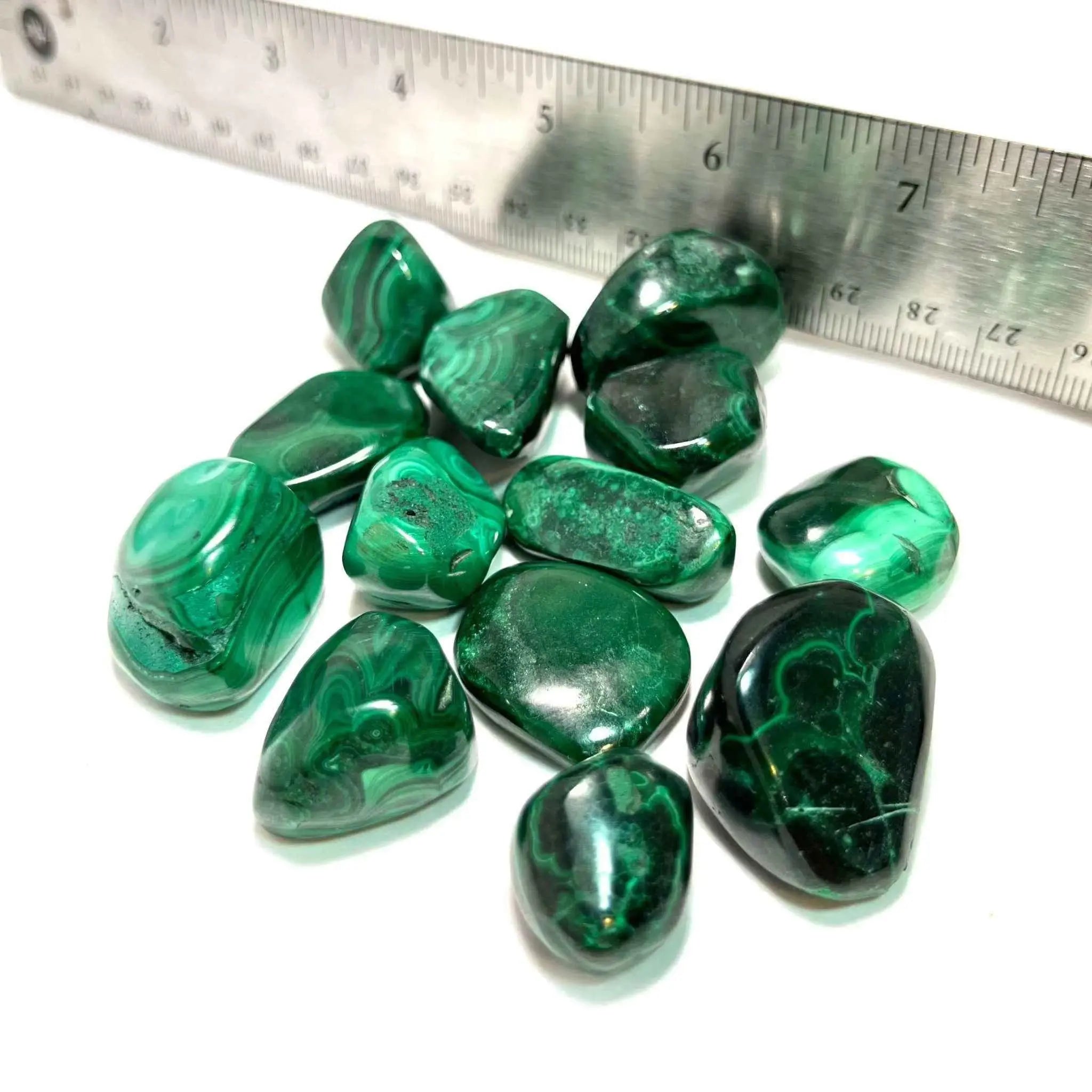 Malachite Tumbled Stone | Tumbled Stones | Wiccan Center