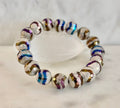 Main Character Energy – Faceted Metallic Electroplated Agate Bracelet (10mm) | | Wiccan Center