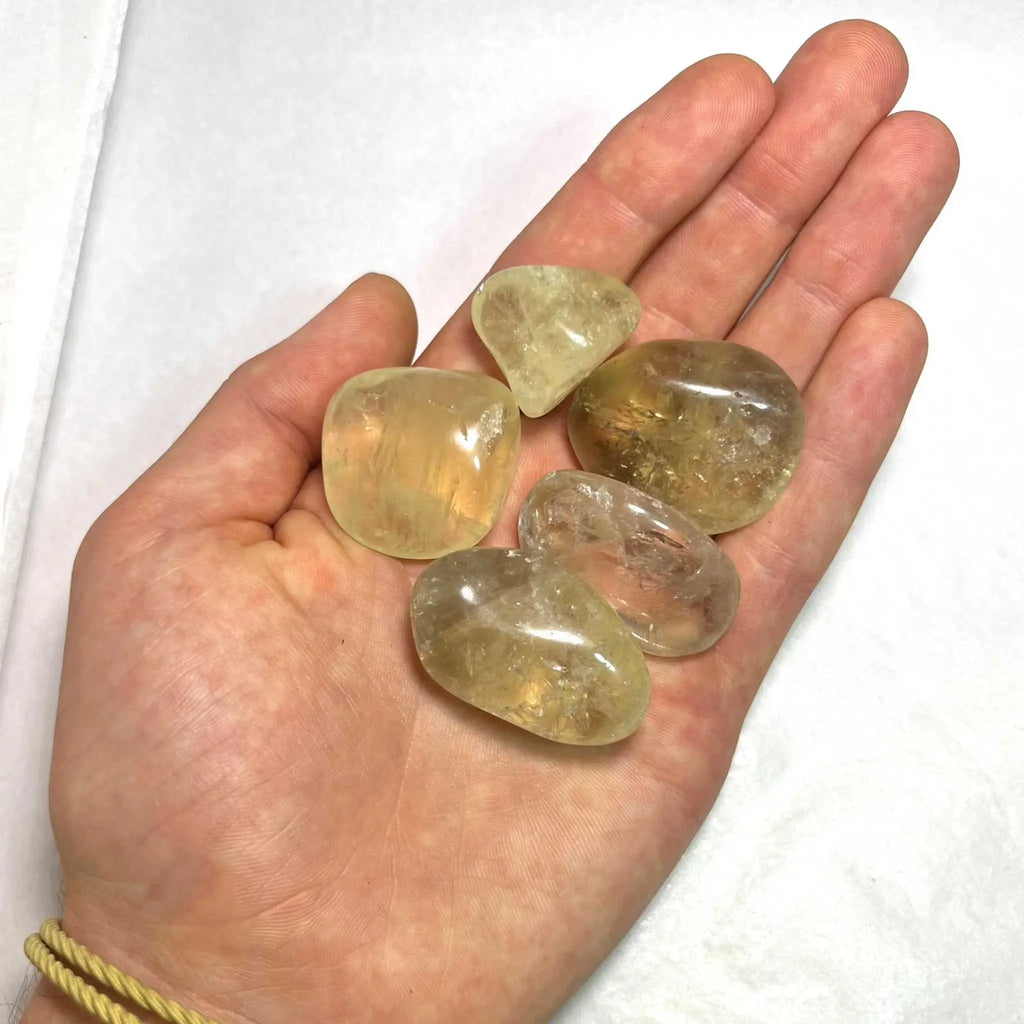 Natural Citrine Tumbled Stone | Tumbled Stones | Wiccan Center