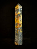 Marcasite Crystal Obelisk Mini-Tower – Soul Attraction & Metallic Focus (3"–4") | | Wiccan Center