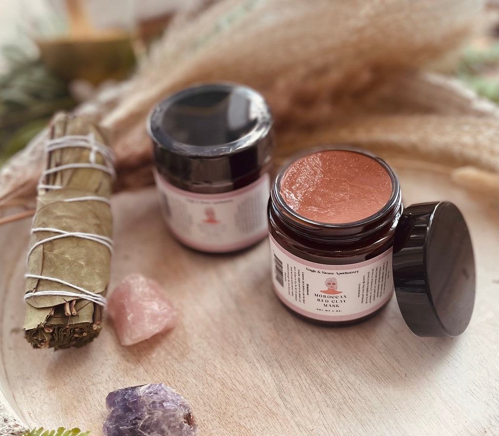 Moroccan Red Clay Mask | Personal Care & Wellness, Body Care | Wiccan Center
