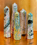 Rhodochrosite Obelisk Mini-Tower – Compassionate Love & Emotional Healing (2"–2.5") | | Wiccan Center