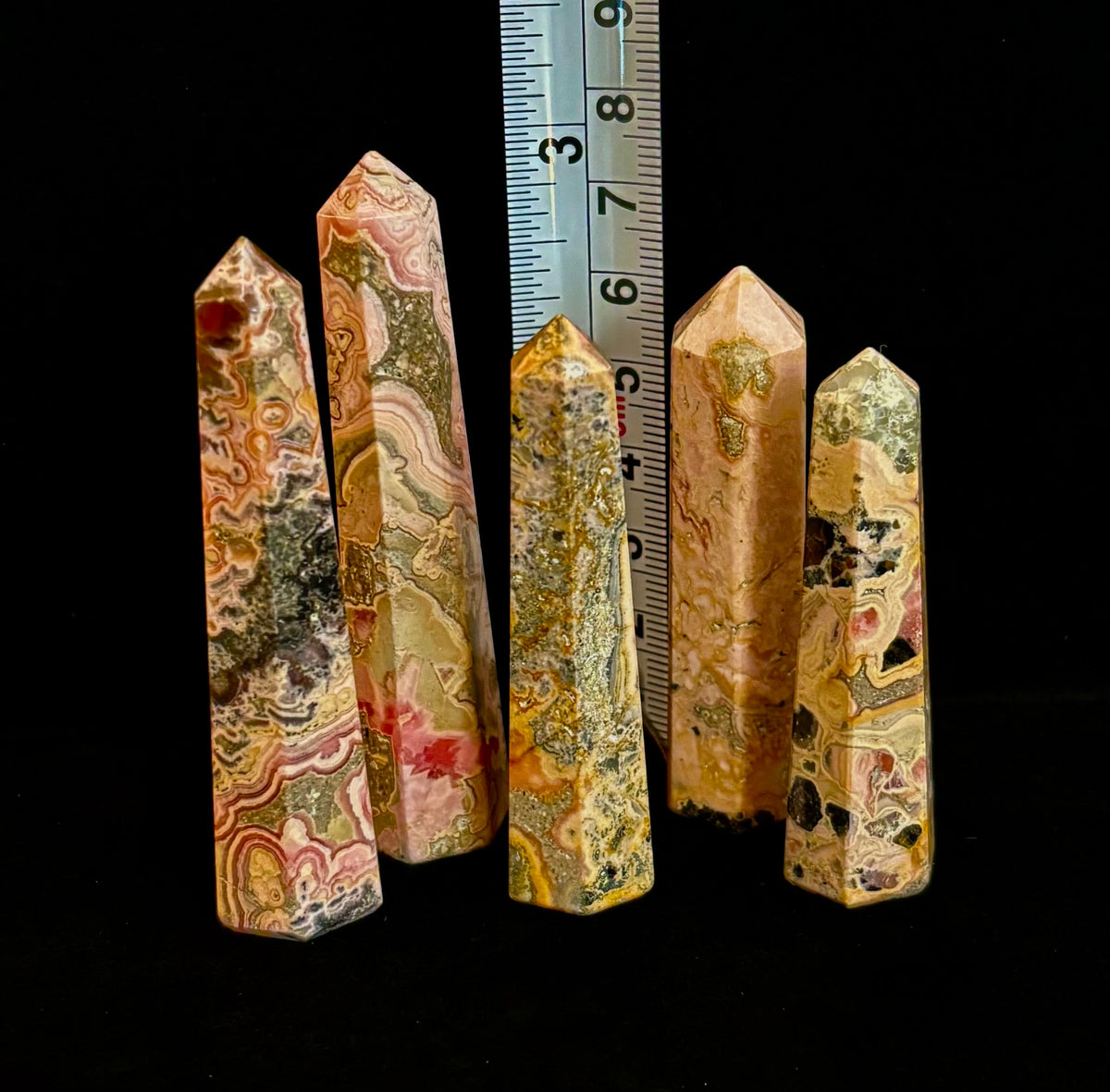 Rhodochrosite Obelisk Mini-Tower – Compassionate Love & Emotional Healing (2"–2.5") | | Wiccan Center