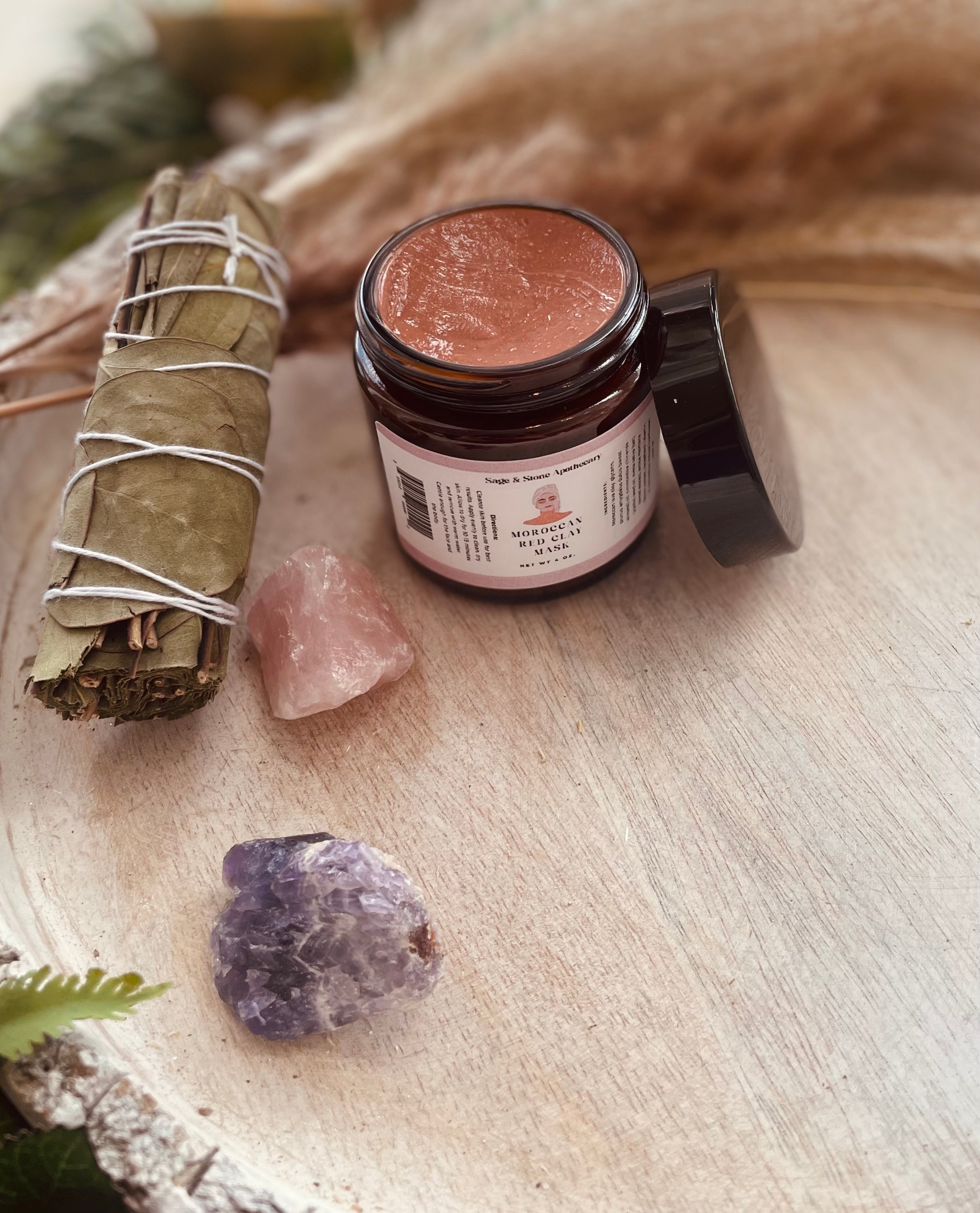 Moroccan Red Clay Mask | Personal Care & Wellness, Body Care | Wiccan Center