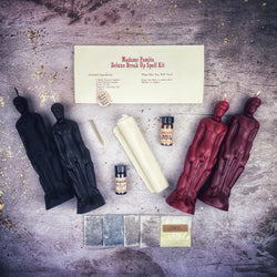 Deluxe Break Up Candle Spell Kit - Male/Male - Separation & Love Direction | Candle Spell Kit | Wiccan Center