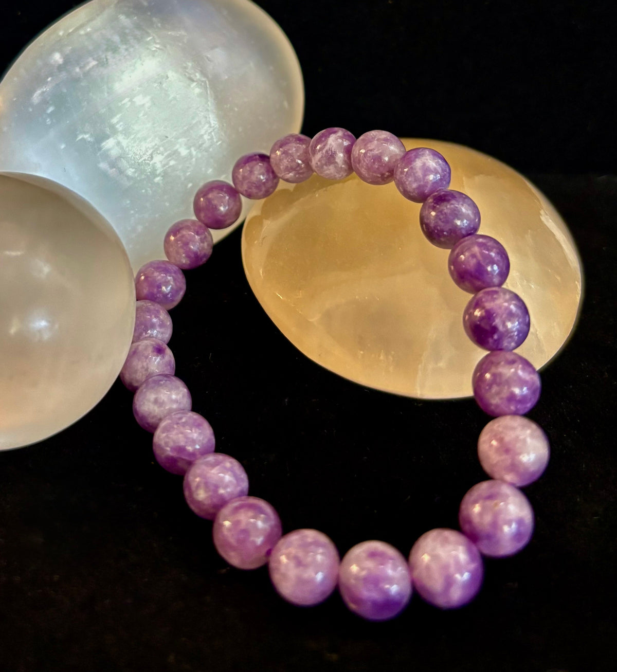 Lavender Jadeite Serenity Bracelet | | Wiccan Center