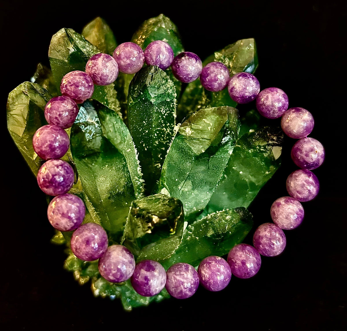 Lavender Jadeite Serenity Bracelet | | Wiccan Center