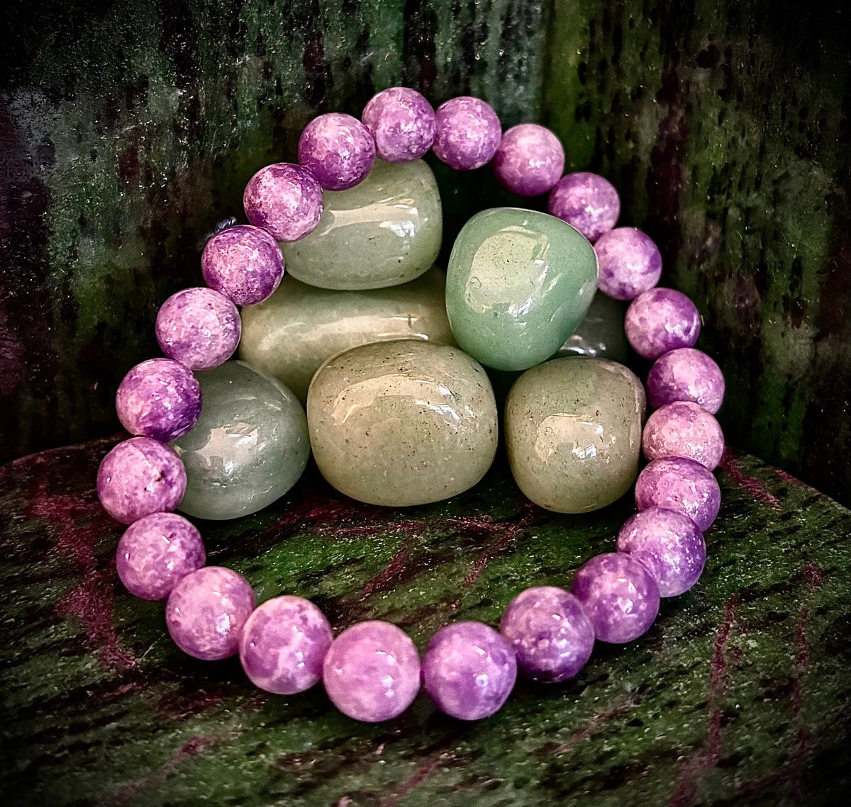 Lavender Jadeite Serenity Bracelet | | Wiccan Center