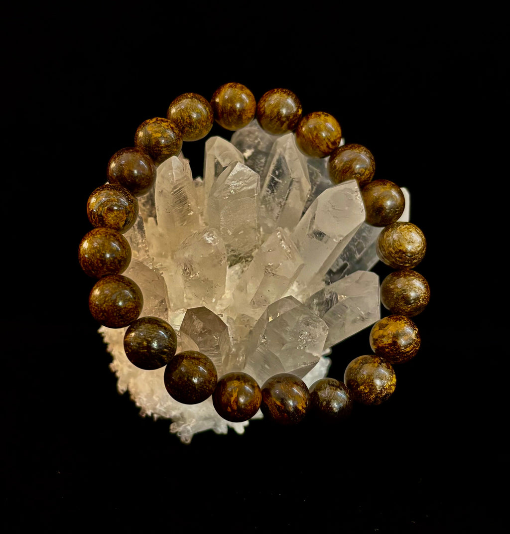 Natural Bronzite Energy & Protection Bracelet | | Wiccan Center