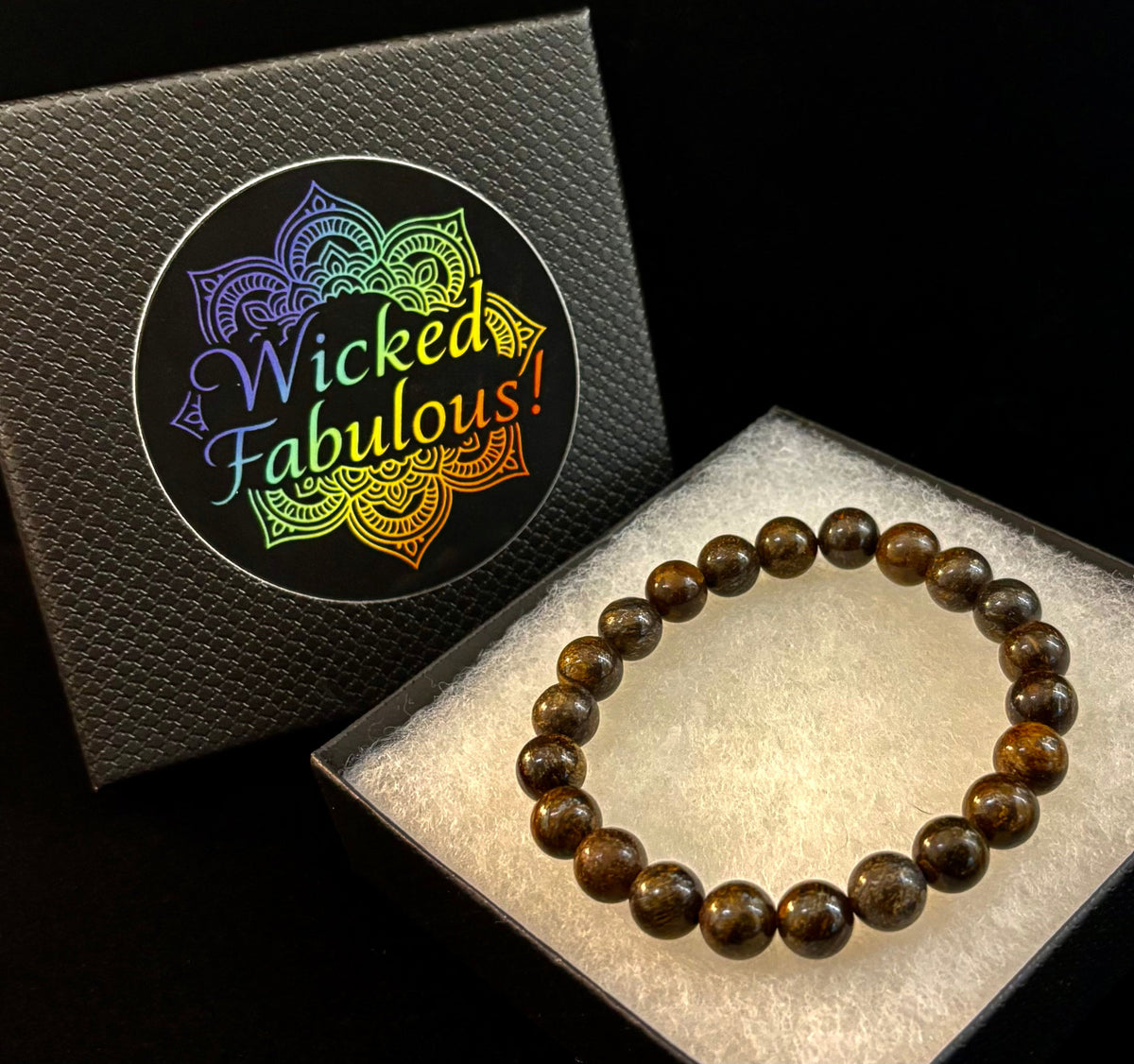 Natural Bronzite Energy & Protection Bracelet | | Wiccan Center