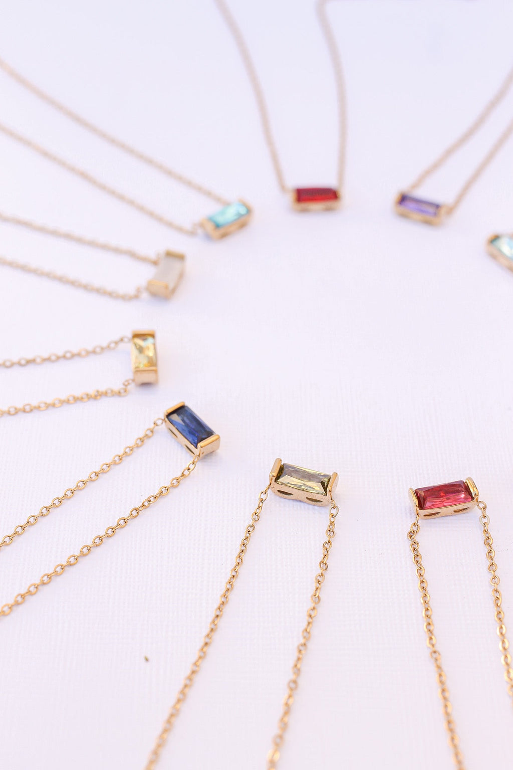 CZ Birthstone Necklace | Necklace | Wiccan Center