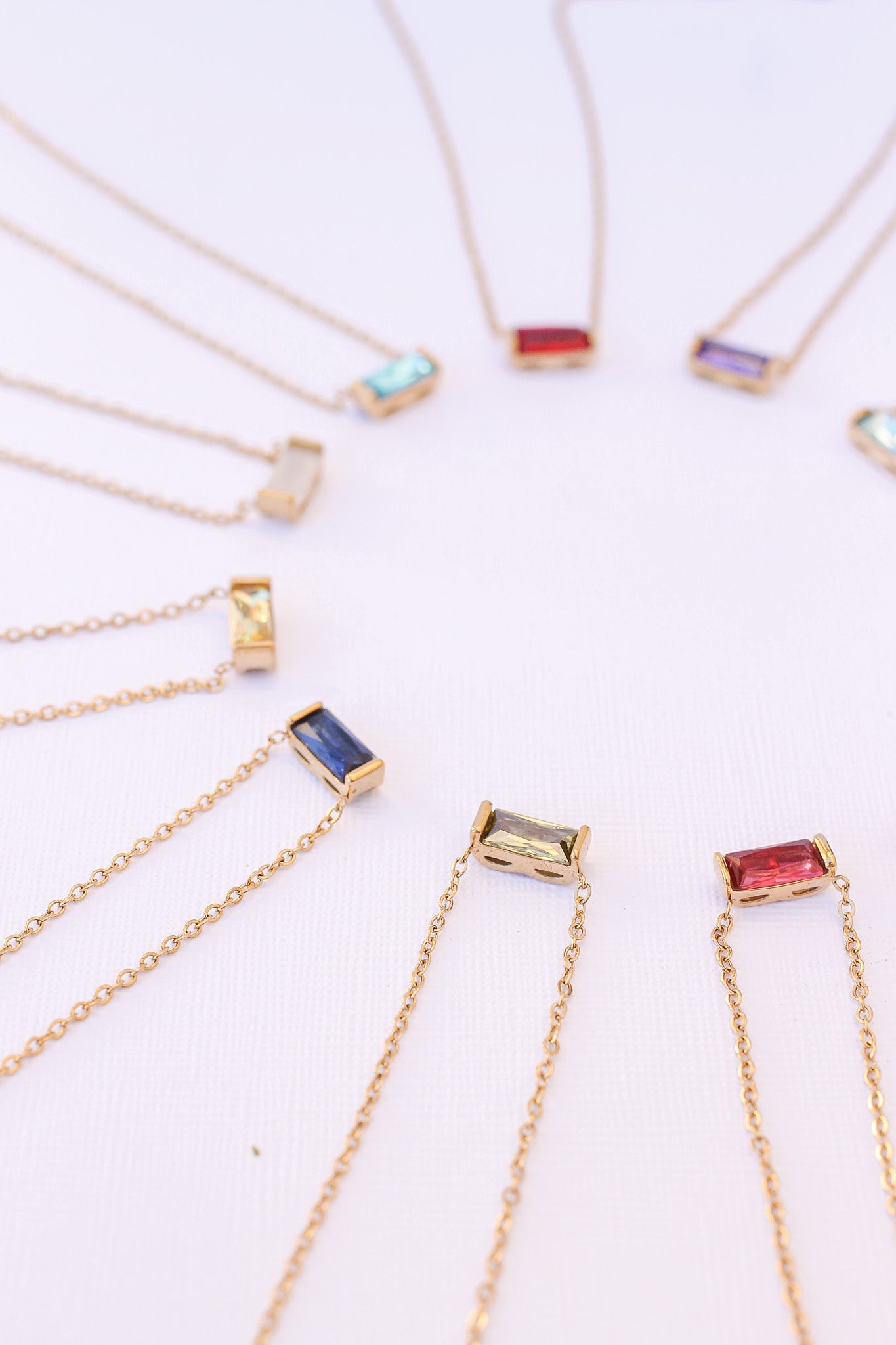CZ Birthstone Necklace | Necklace | Wiccan Center